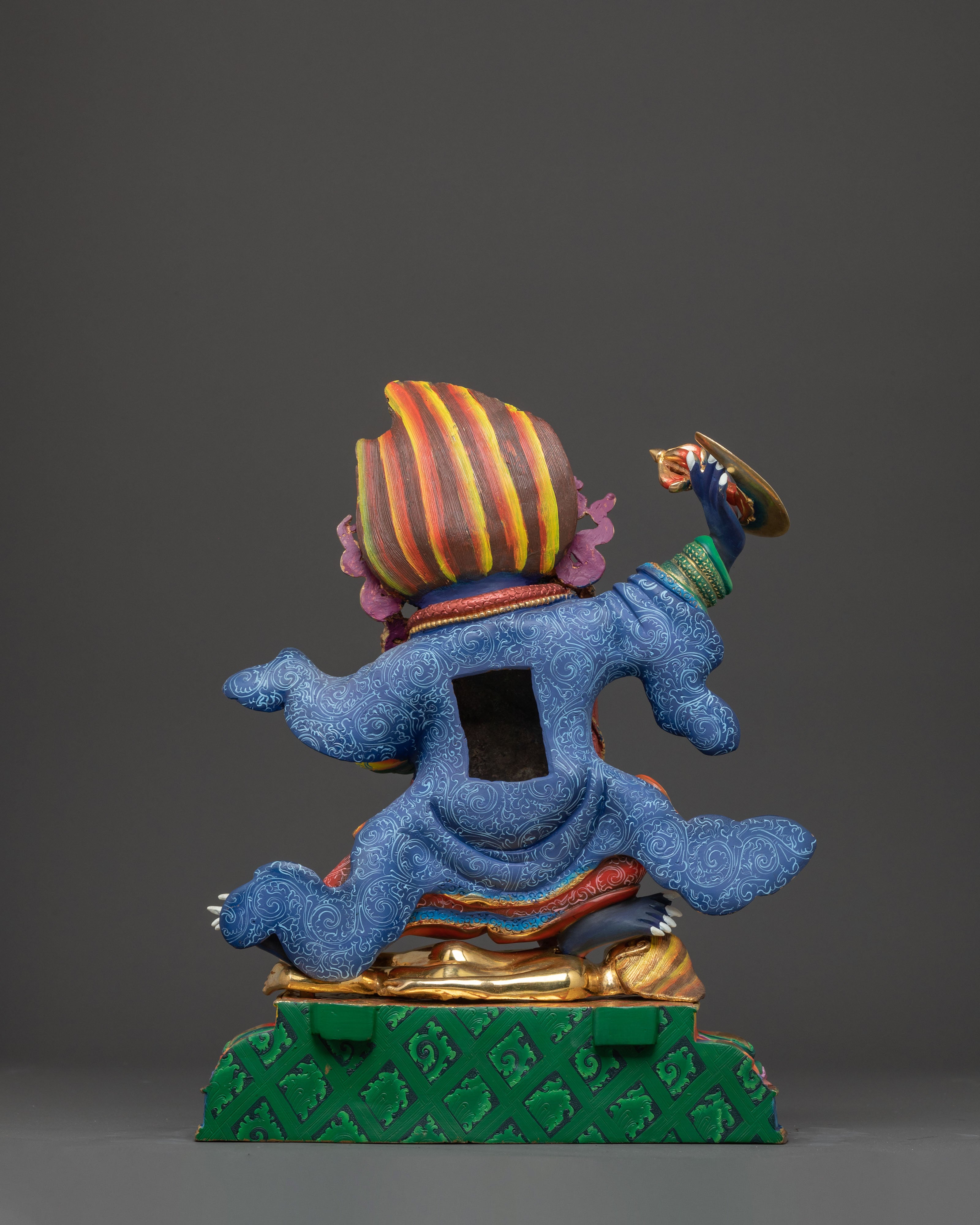 Divine Mahakala Bernakchen Statue – Exquisite Handcrafted Protector