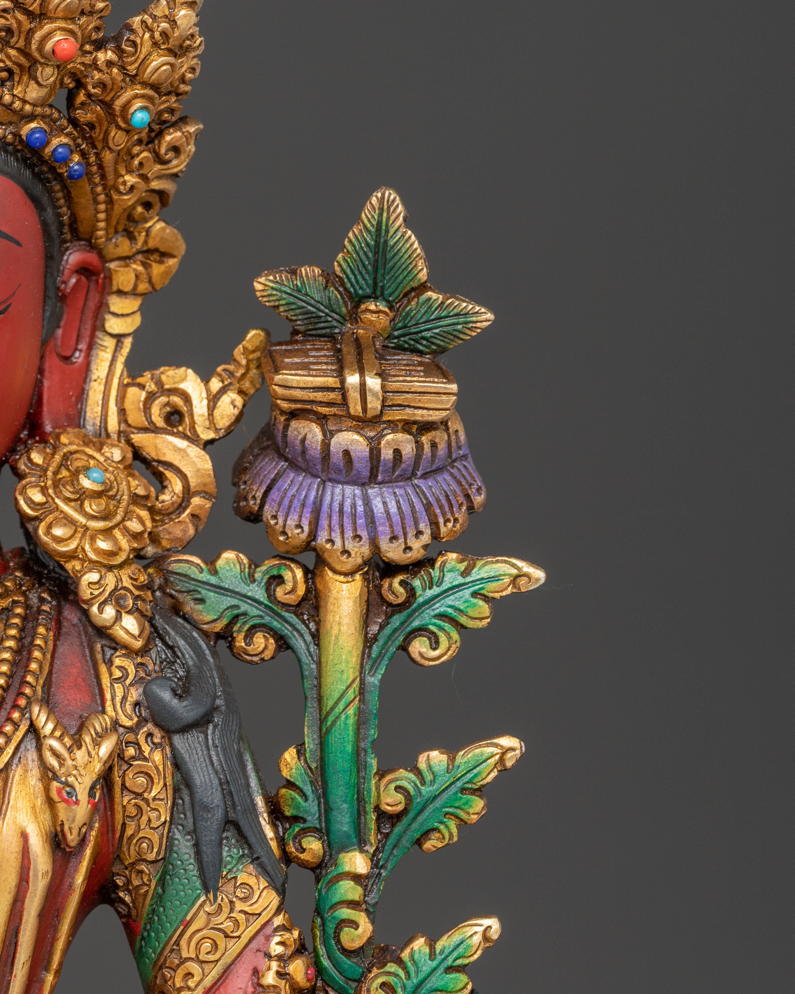 Simhanada Lokeshvara and Lokeshwor Statue Set | Symbol of Fearless Wisdom
