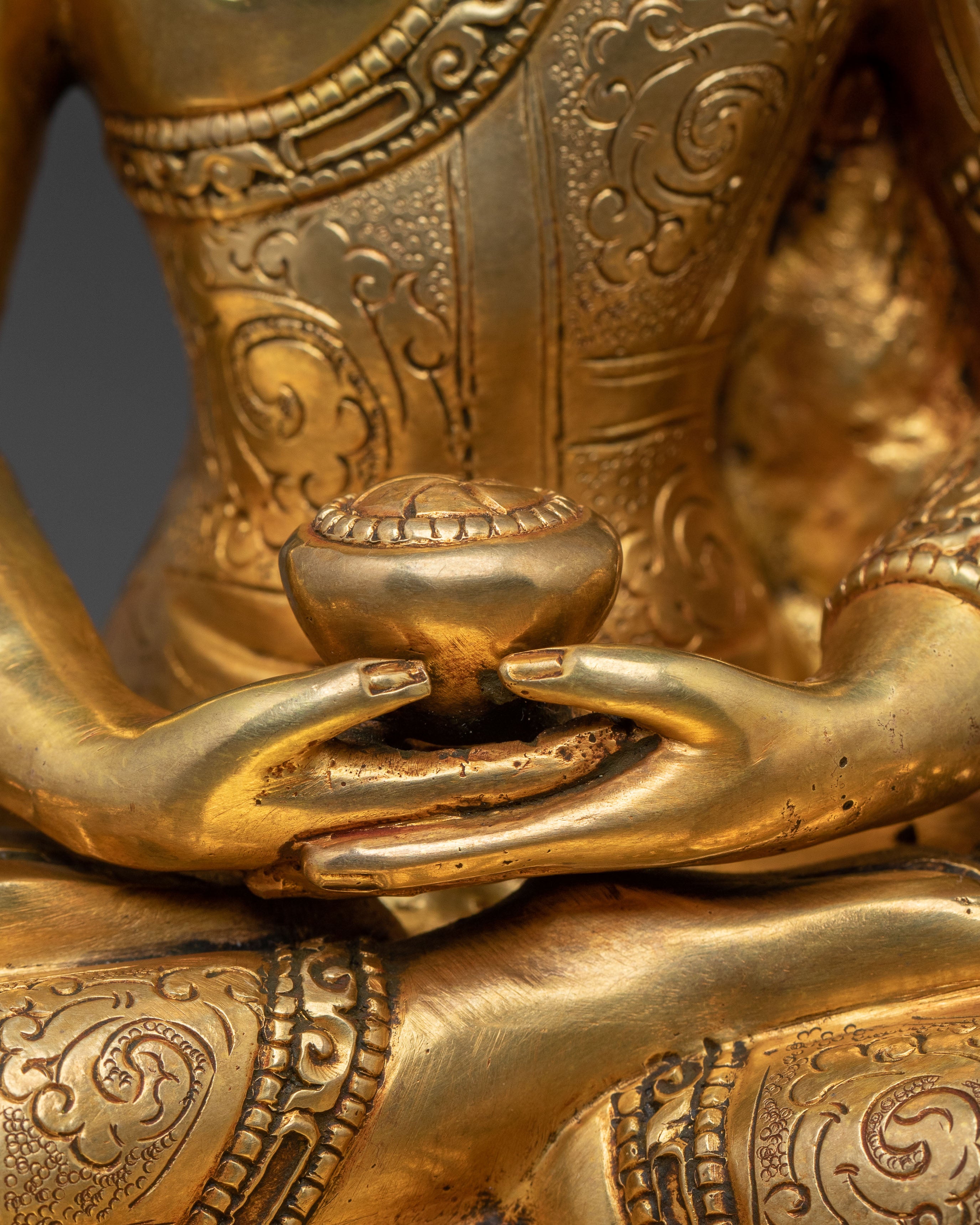 Amitabha Buddha Tibetan Handcrafted Statue
