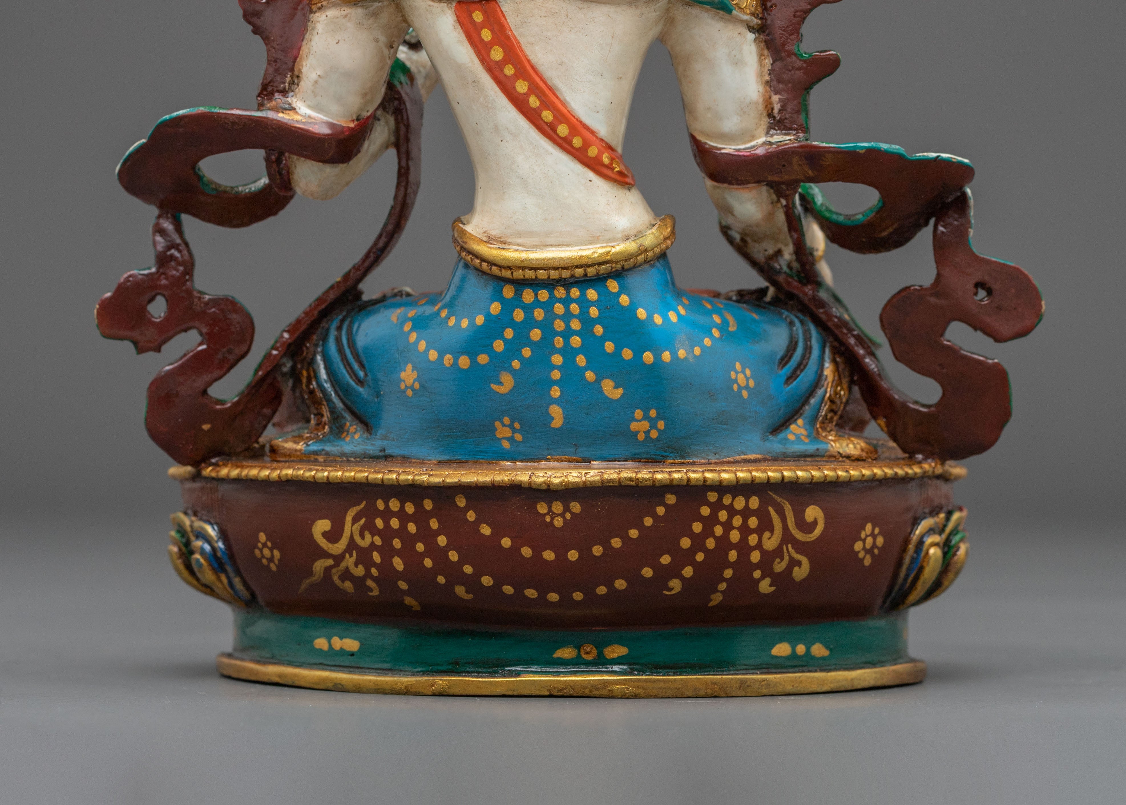 White Tara Figurine of Protection | Seven-Eyed Deity