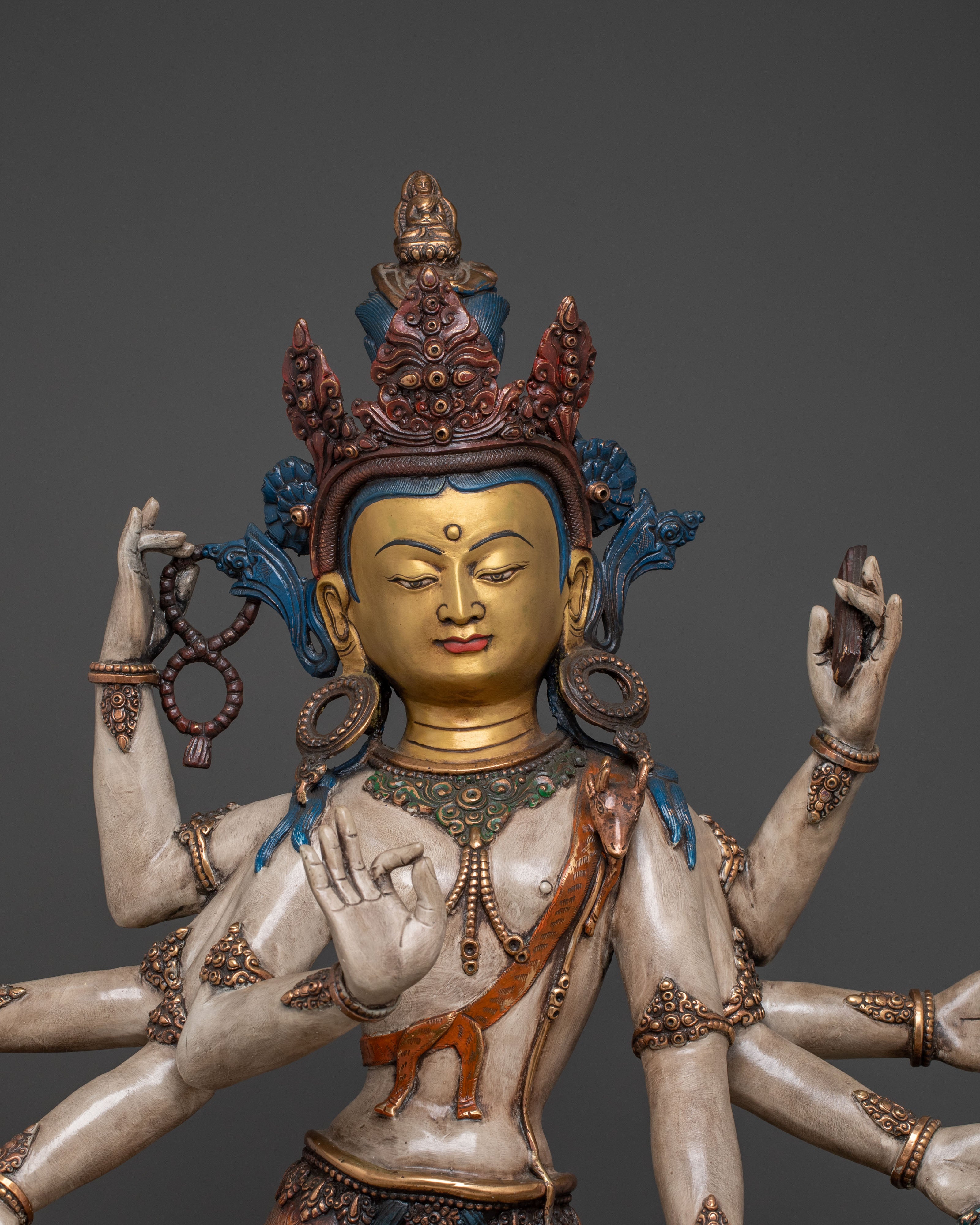 Lokeshwor Sacred Buddhist Figurine | Lord of Compassion