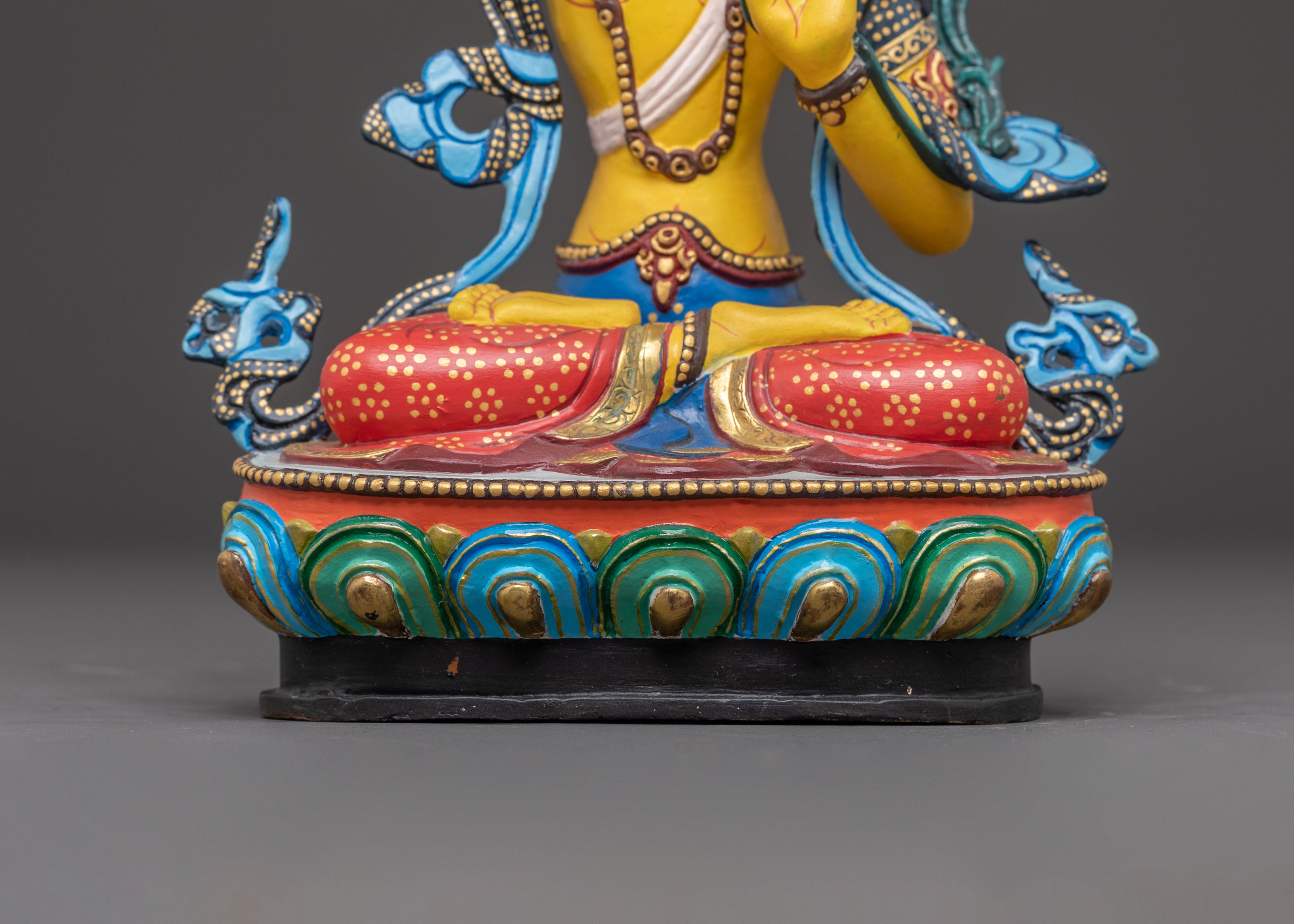 Handmade Statue of Manjushri- The Wisdom Bodhisattva