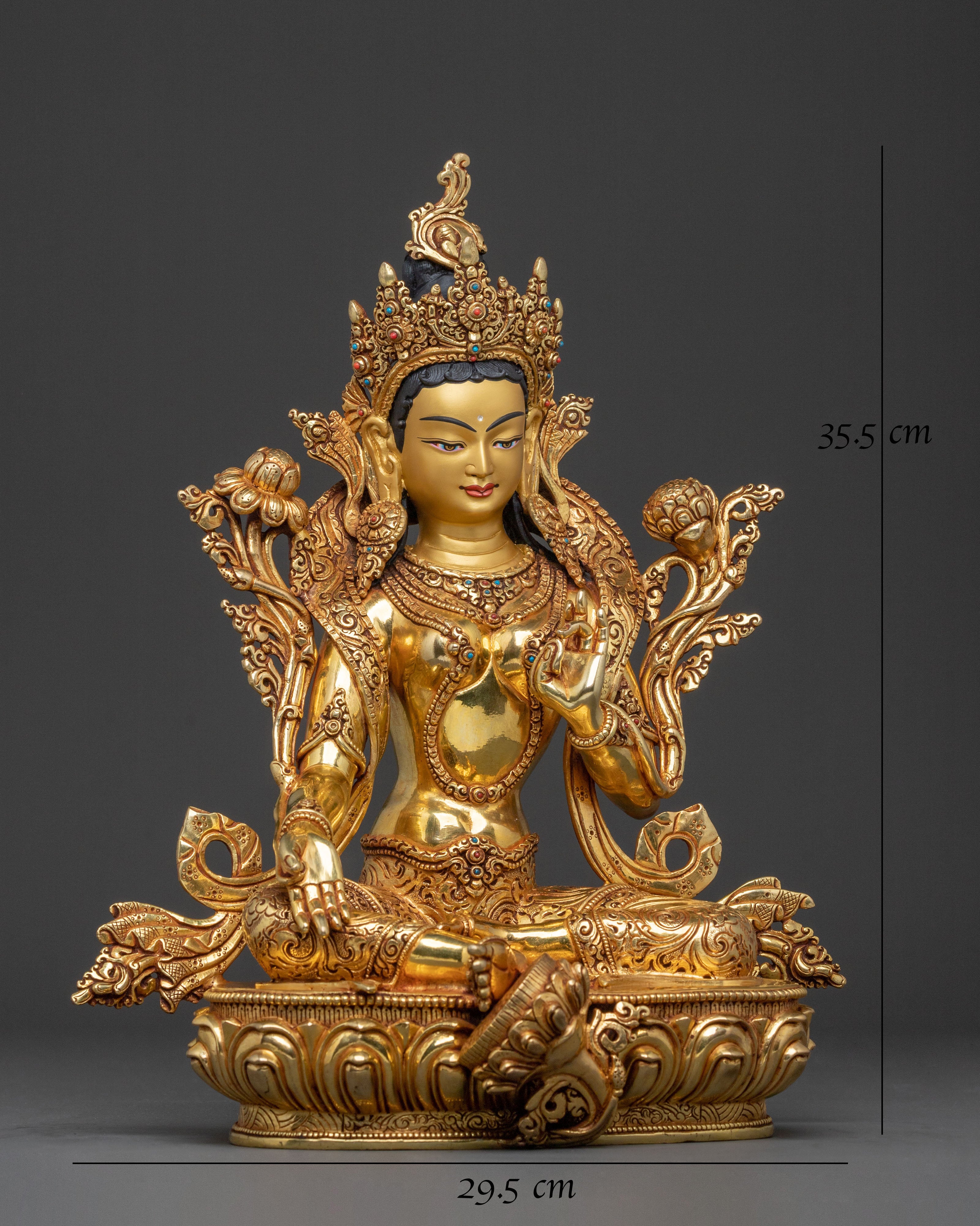 Green Tara Sculpture | Mother of Liberation