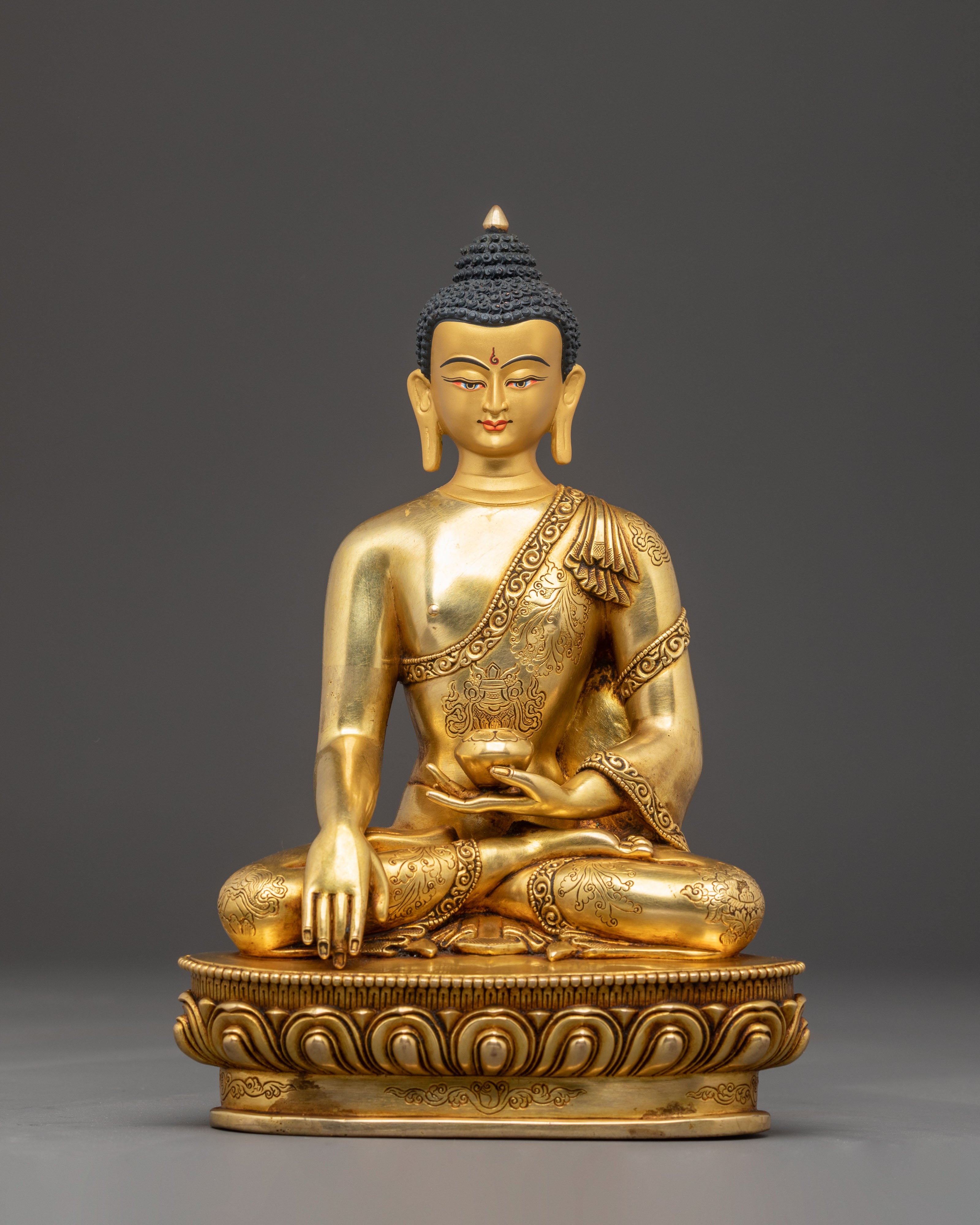 Handcrafted Artwork of Shakyamuni Buddha