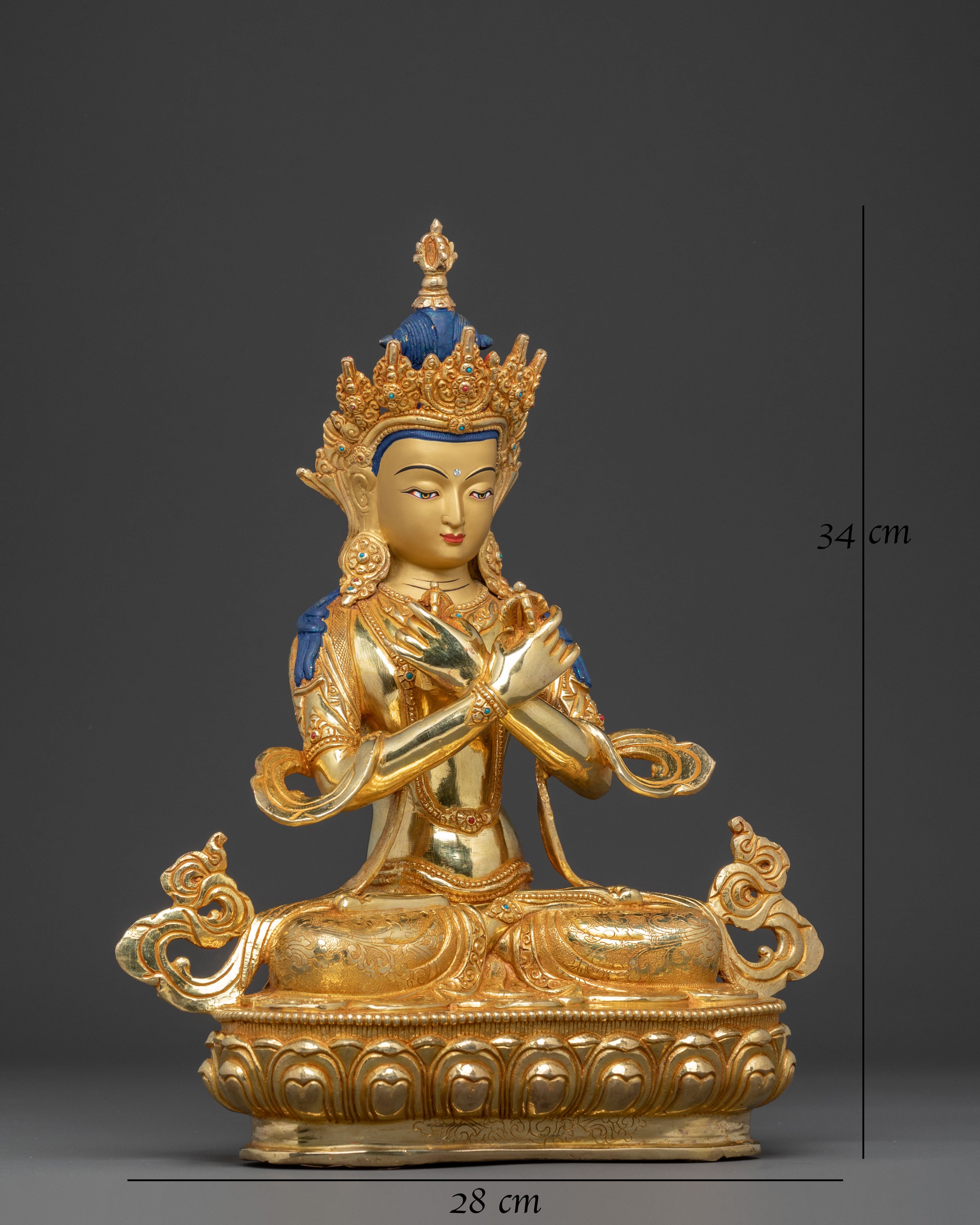 Blessing Statue of Vajradhara | Buddhist Altar Decor