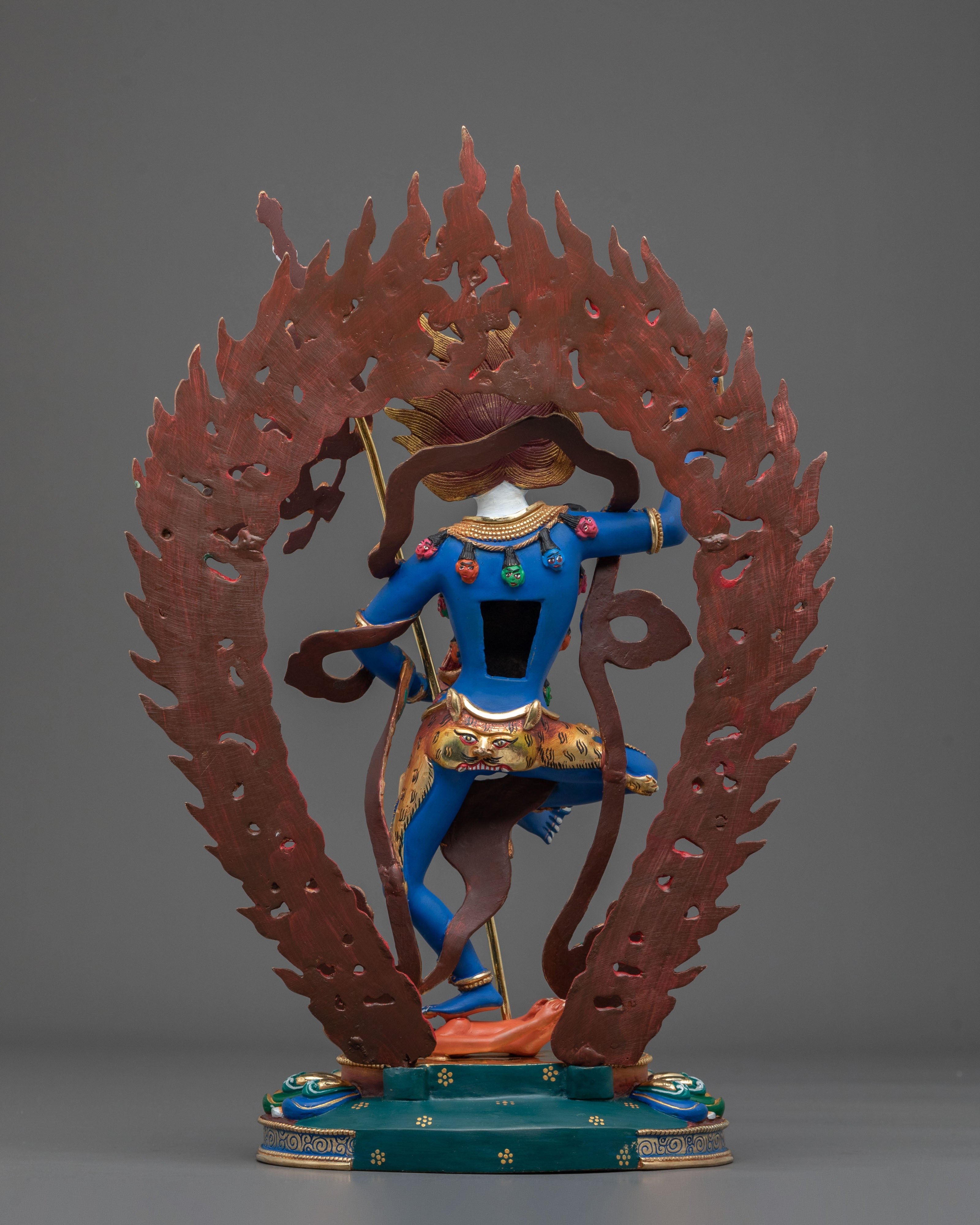 Sacred Protector Shima Mukha Statue | Sacred Protector of Vajrayana Buddhism