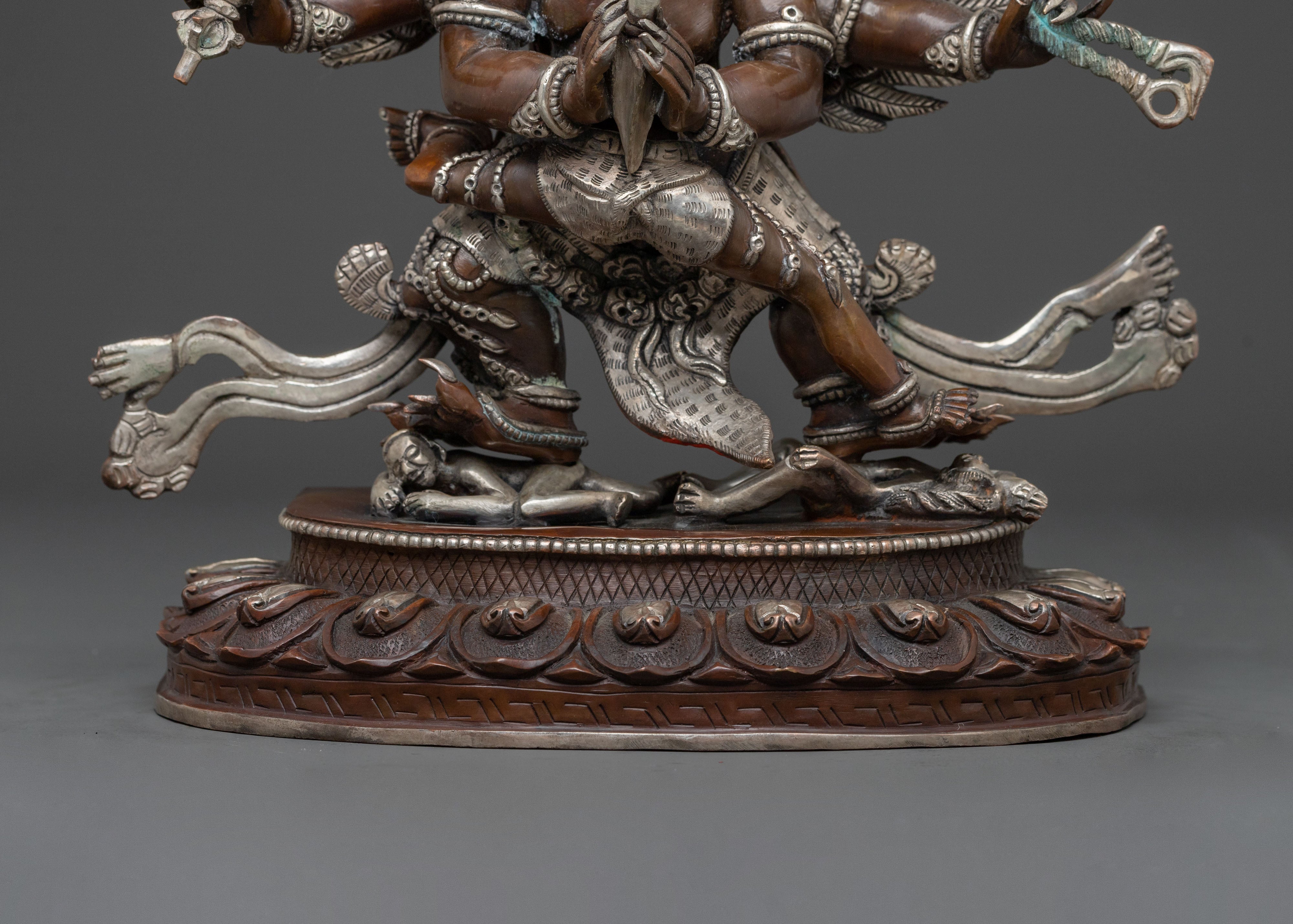 Vajrakilaya Meditational Statue | Sacred Altar Decor