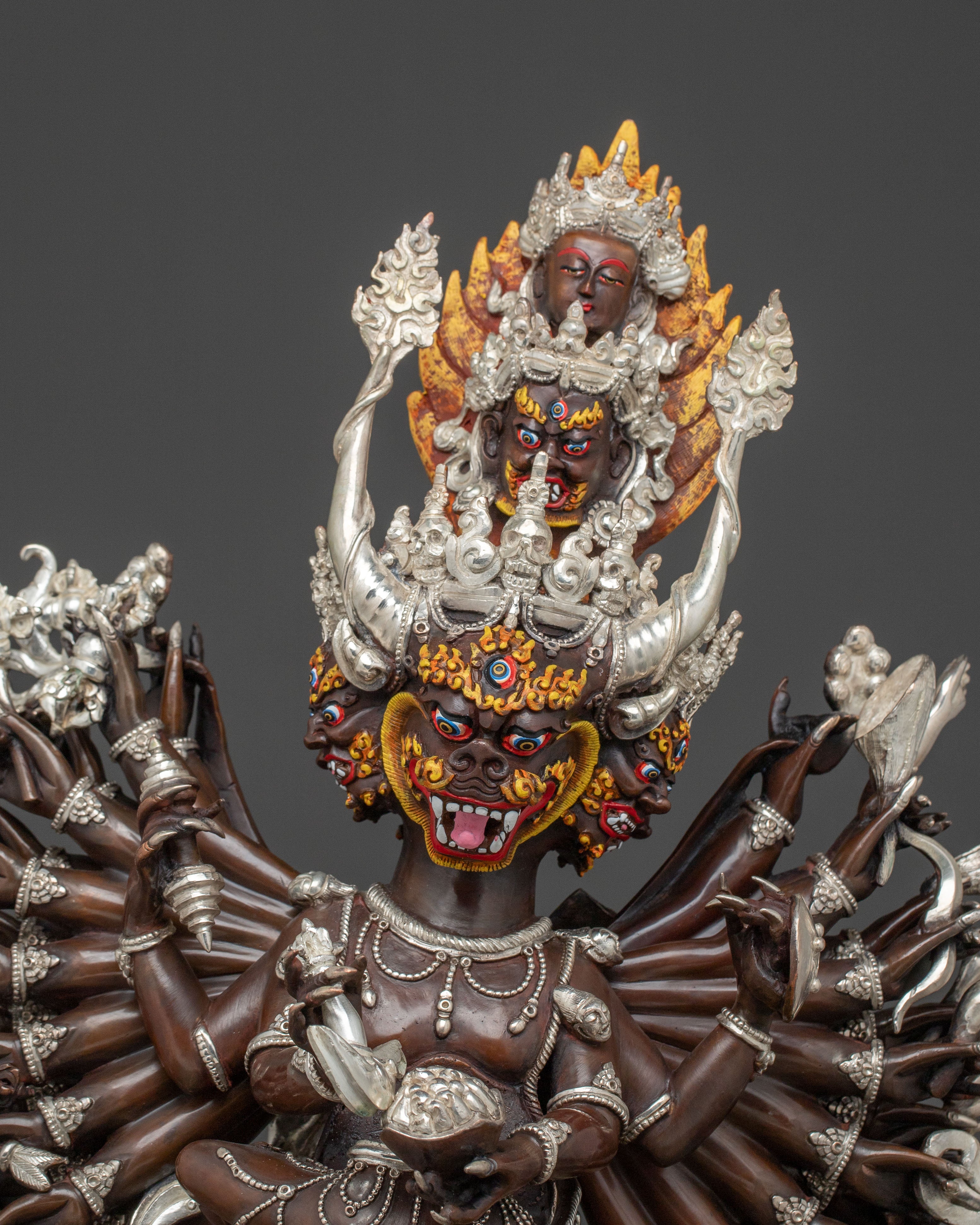 Yamantaka Wrathful Statue | Altar Decor