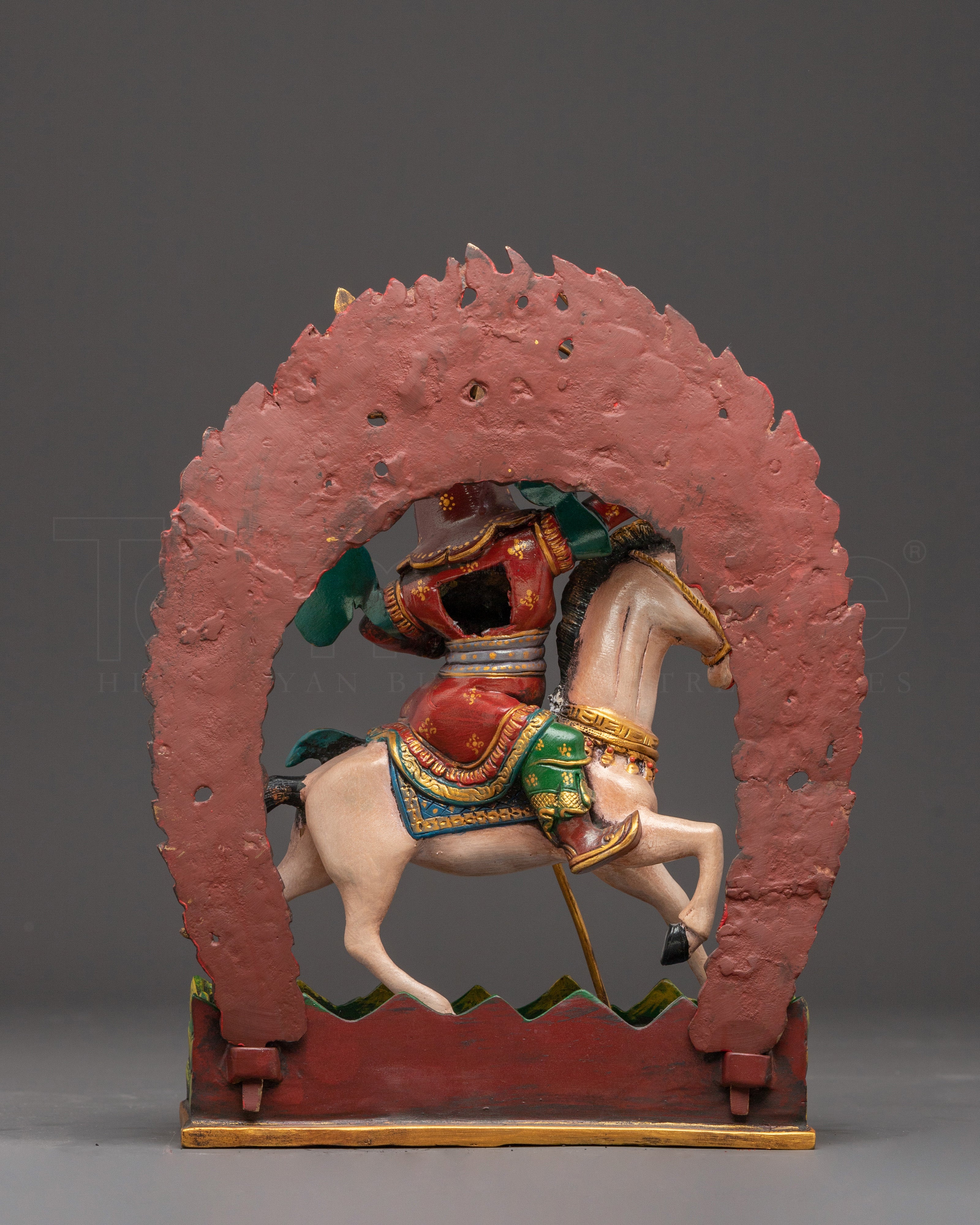 Himalayan Statue of King Gesar | Protector of the Land