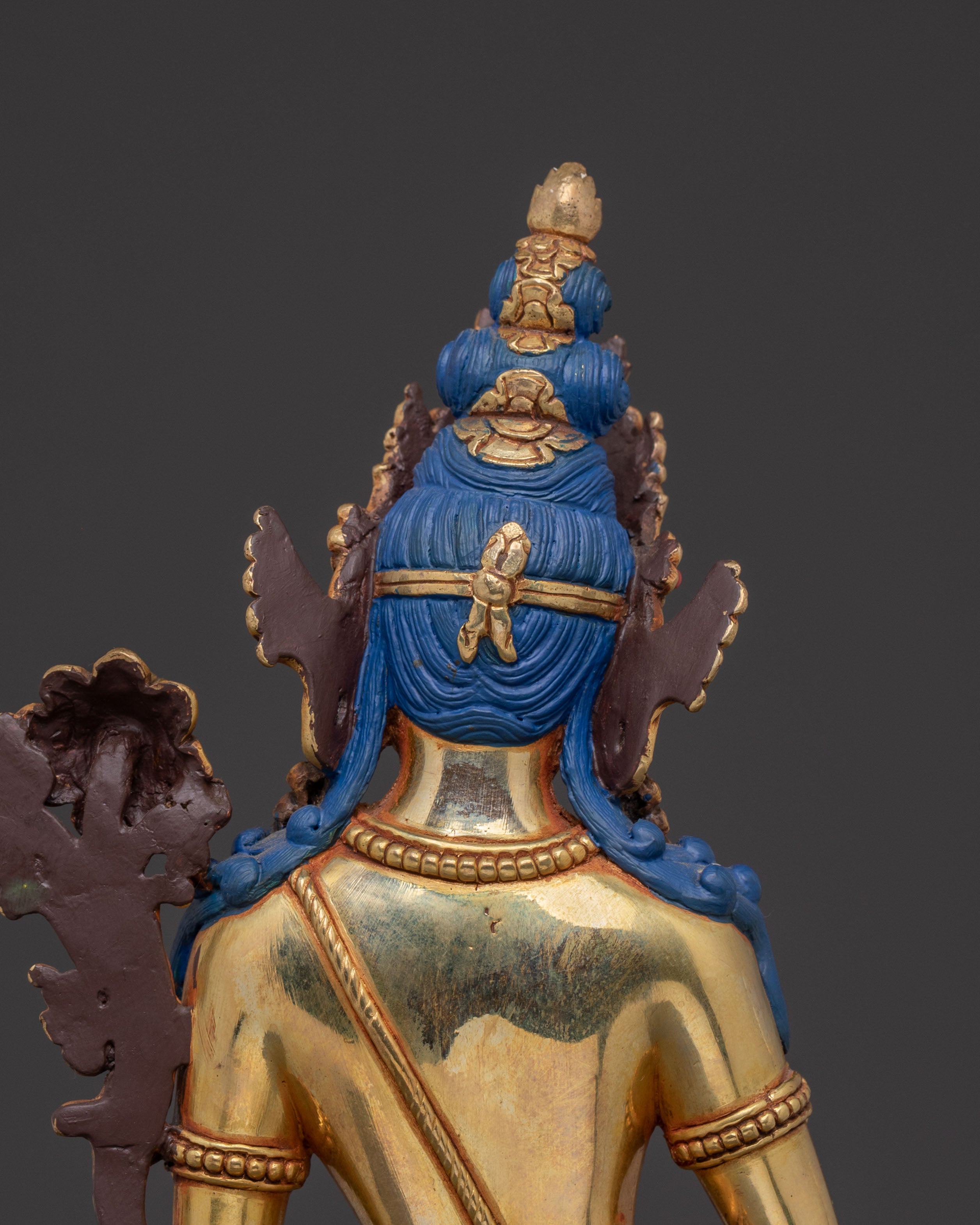 Padmapani Golden Statue | Meditational Decor