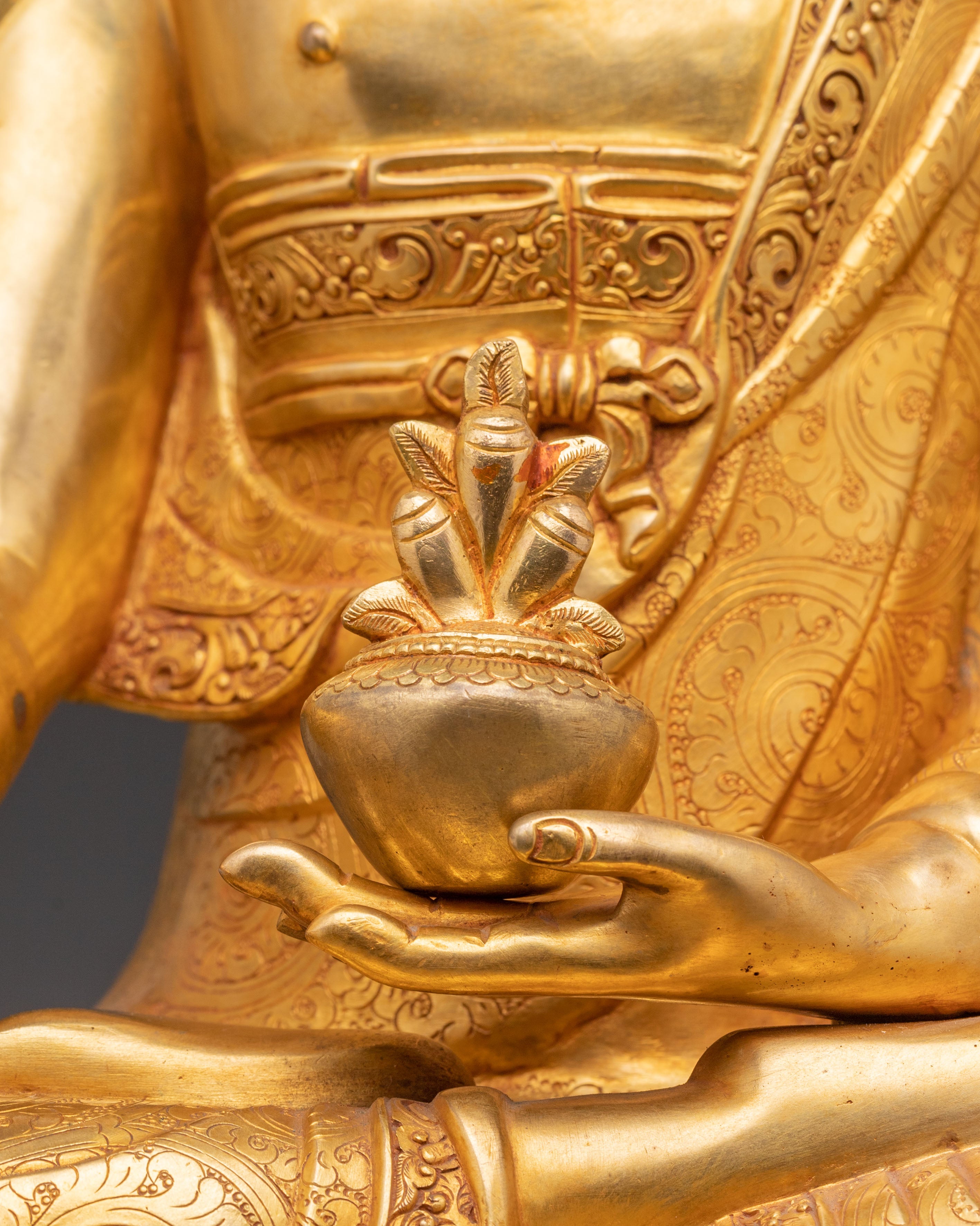 Handmade Sculpture of Medicine Buddha | Healing Deity