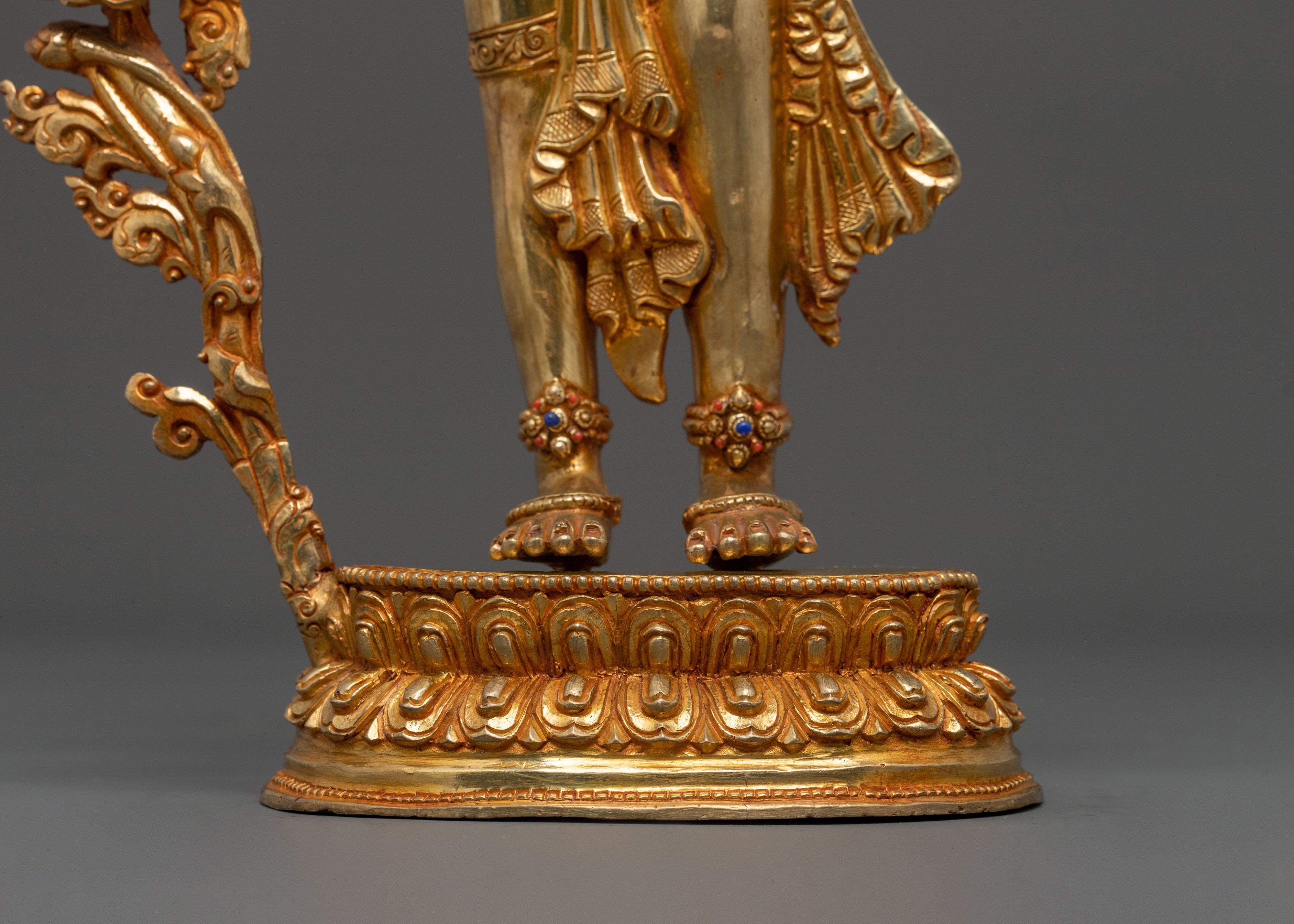 Padmapani Himalayan Buddhist Statue | Lotus Holder Bodhisattva of Compassion