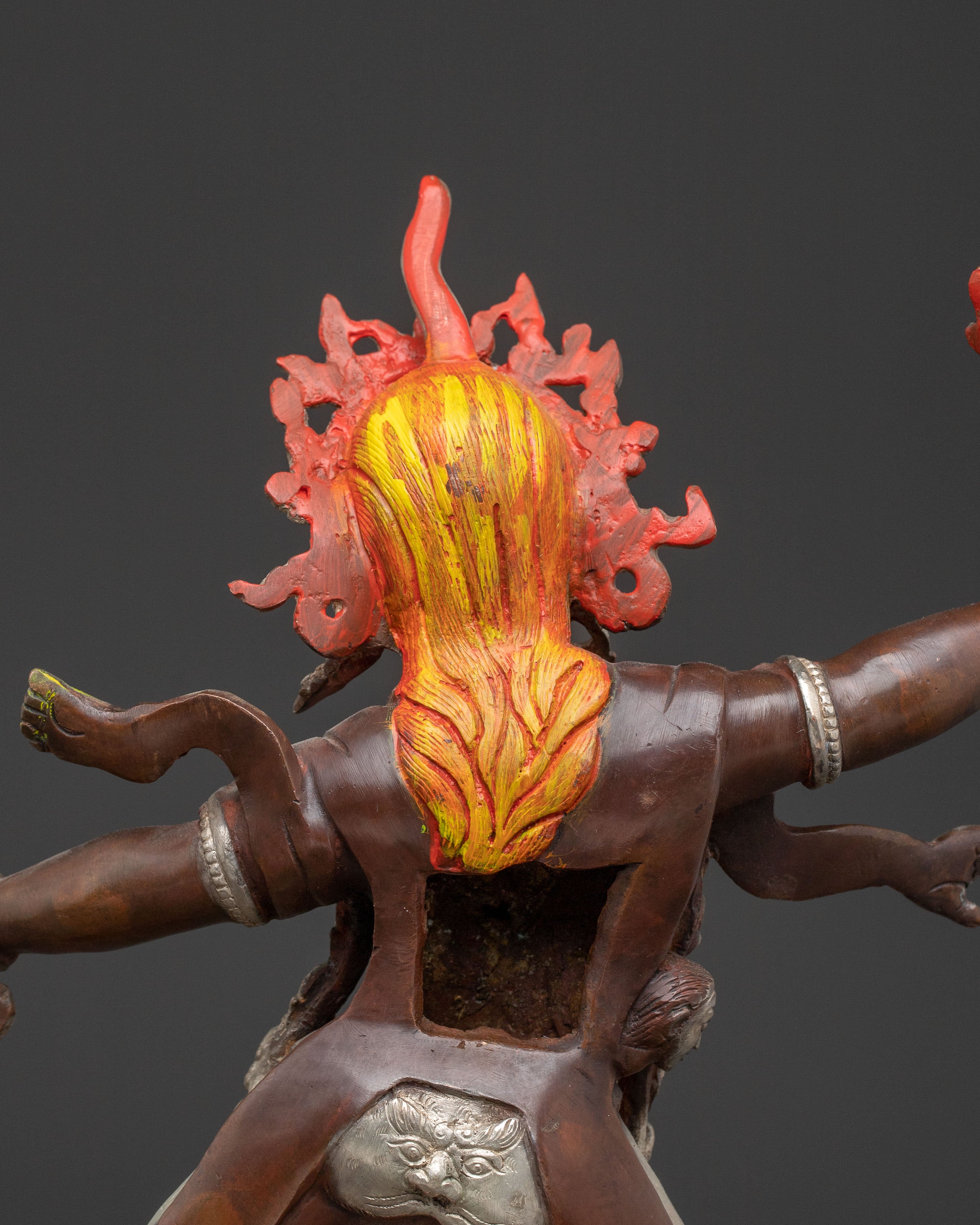 Handcrafted Ekajati Sacred Statue: Protector Deity