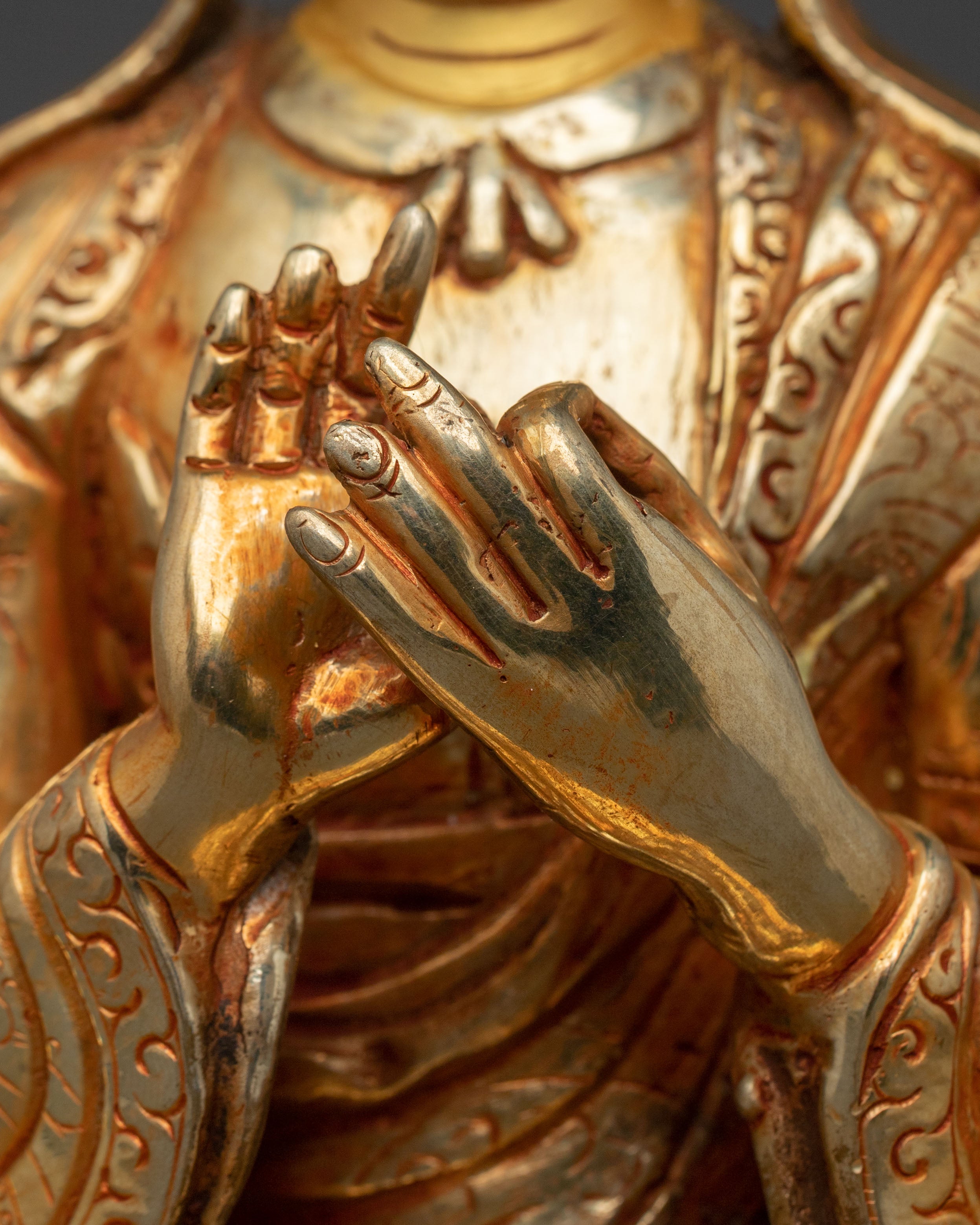 Tibetan Buddhist Master Atisa Statue | Tibetan Buddhist Scholar of Wisdom