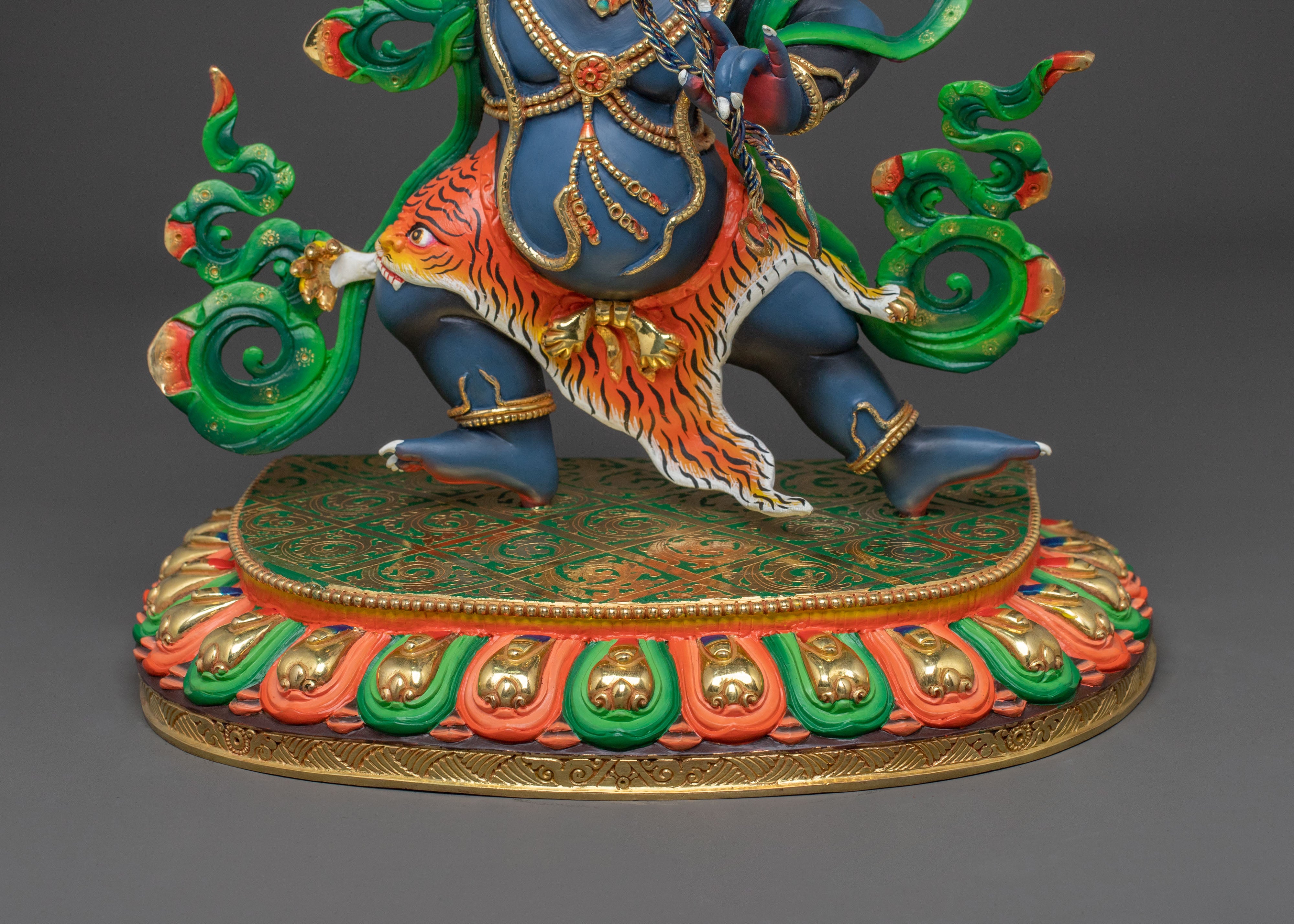 Vajrapani Tantric Deity Statue | Protector of Life and Wellness