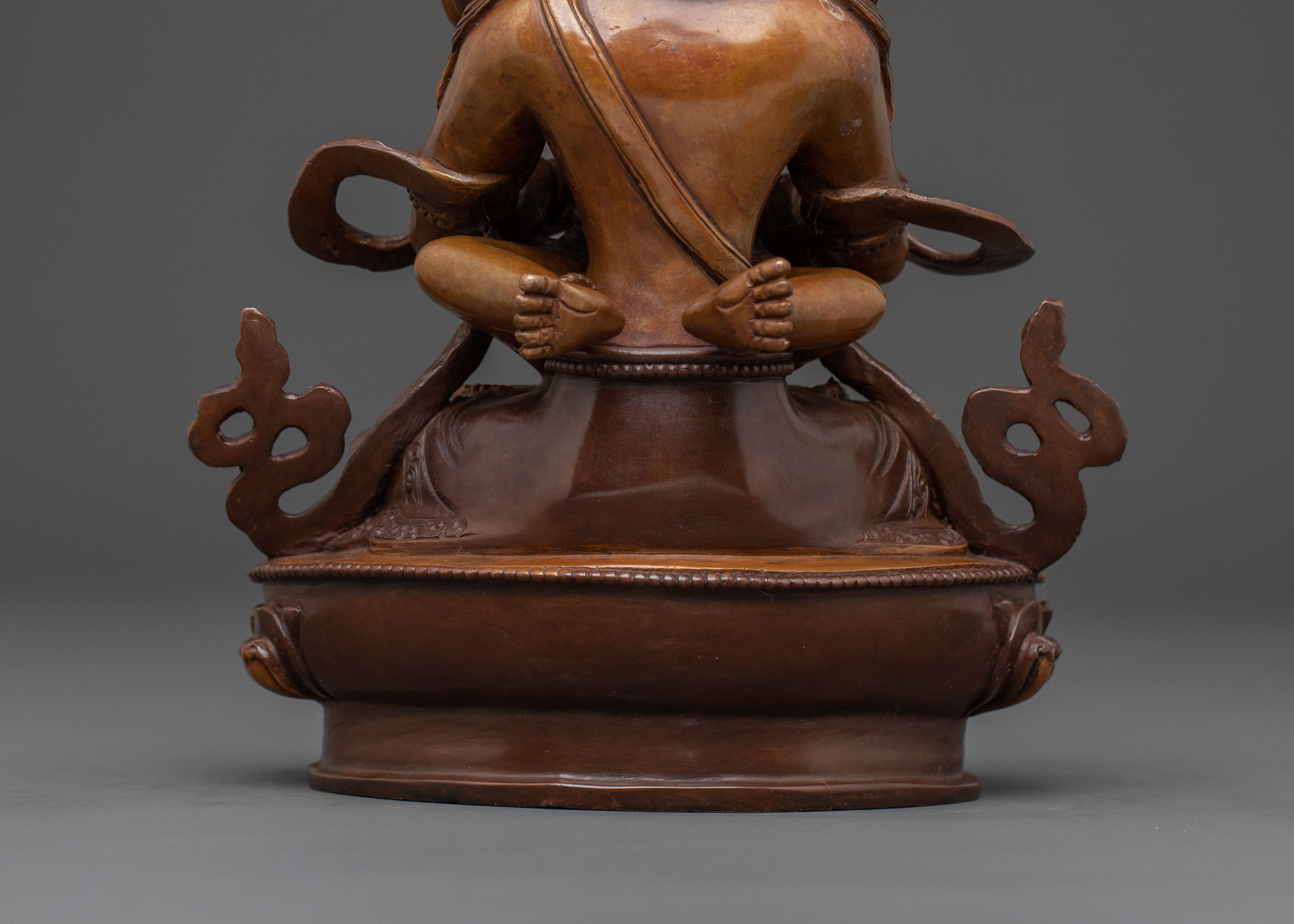 Vajradhara Statue with Consort | Meditational Figure