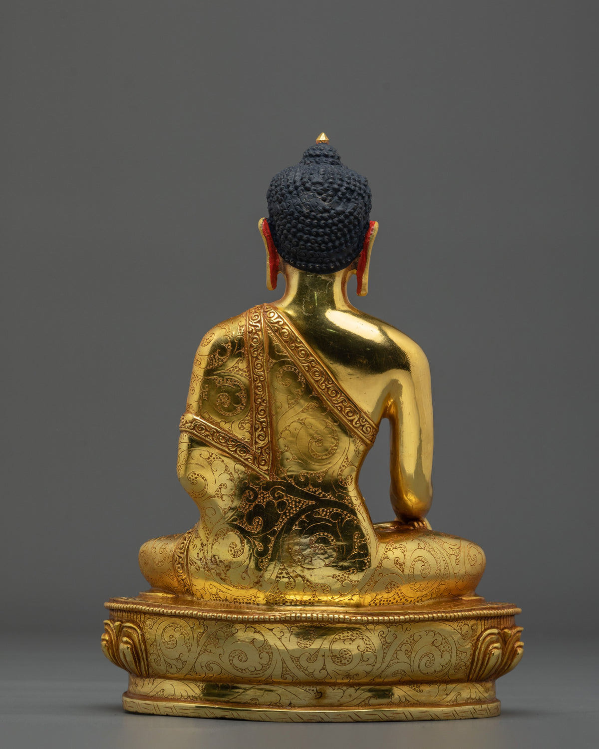 Shakyamuni Buddha Copper Statue | Hand-Carved Buddhist Figurine