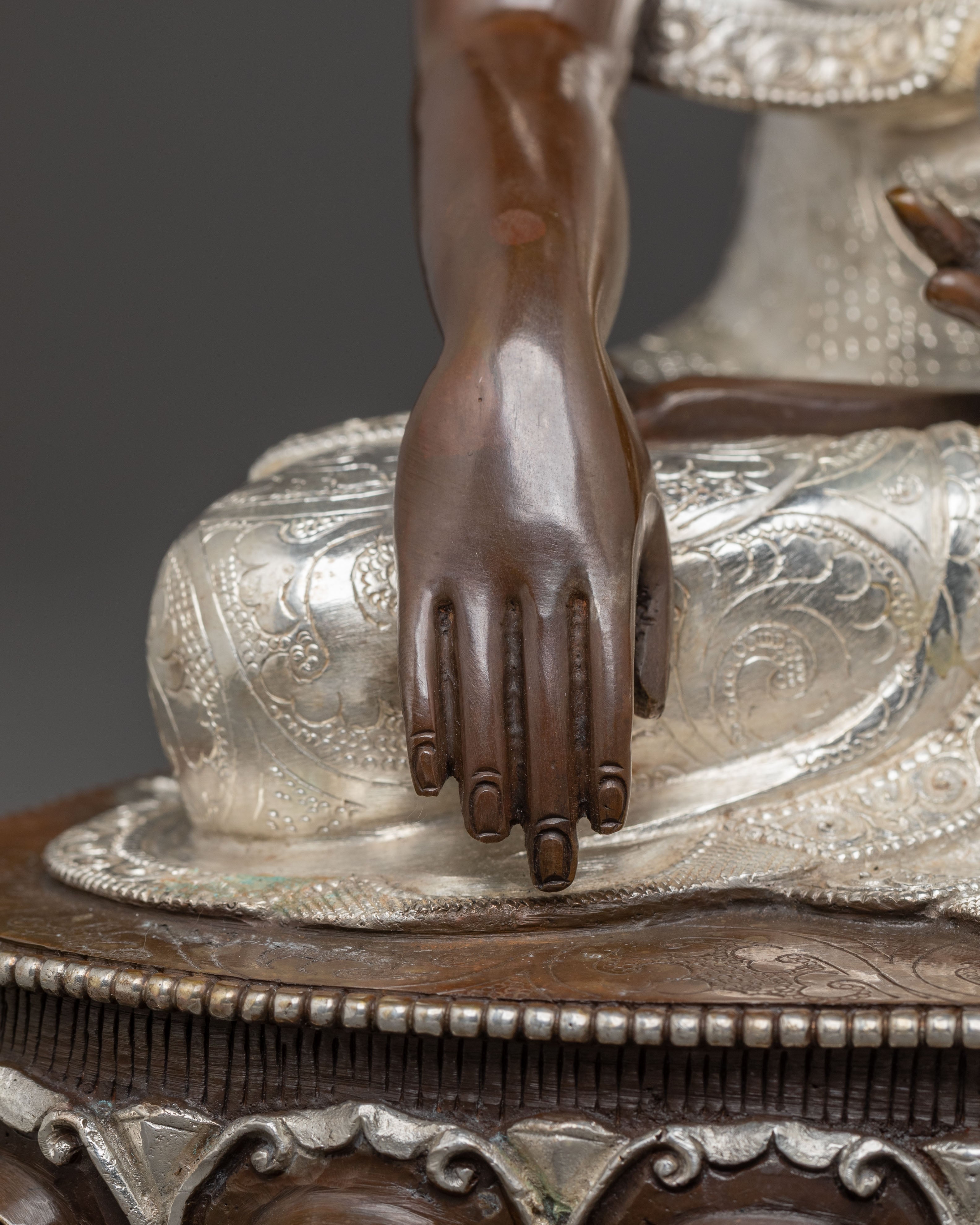 Shakyamuni Buddha Copper Handmade Statue