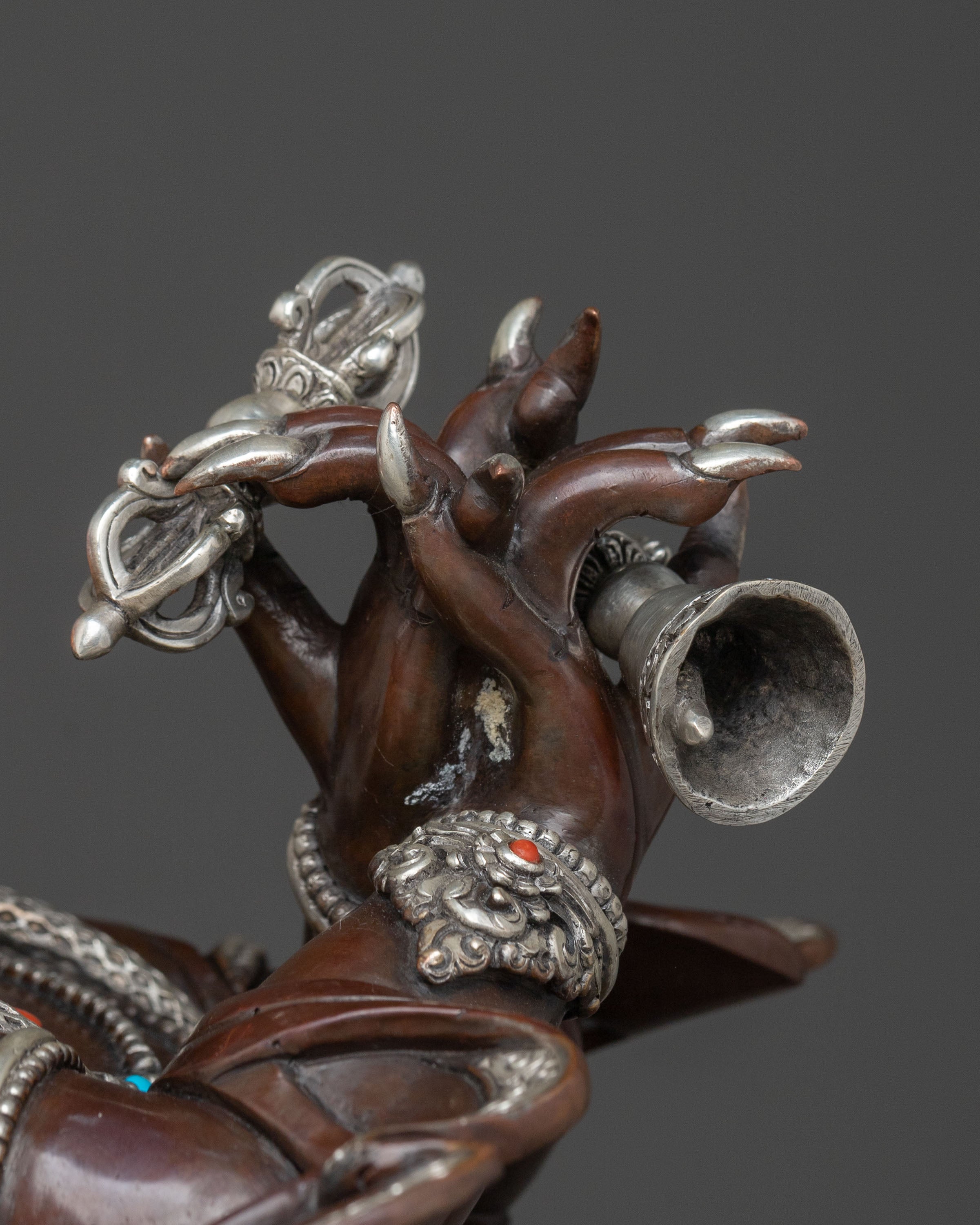 Fierce Protector Vajradaka Statue | Sacred Vajrayana Altar