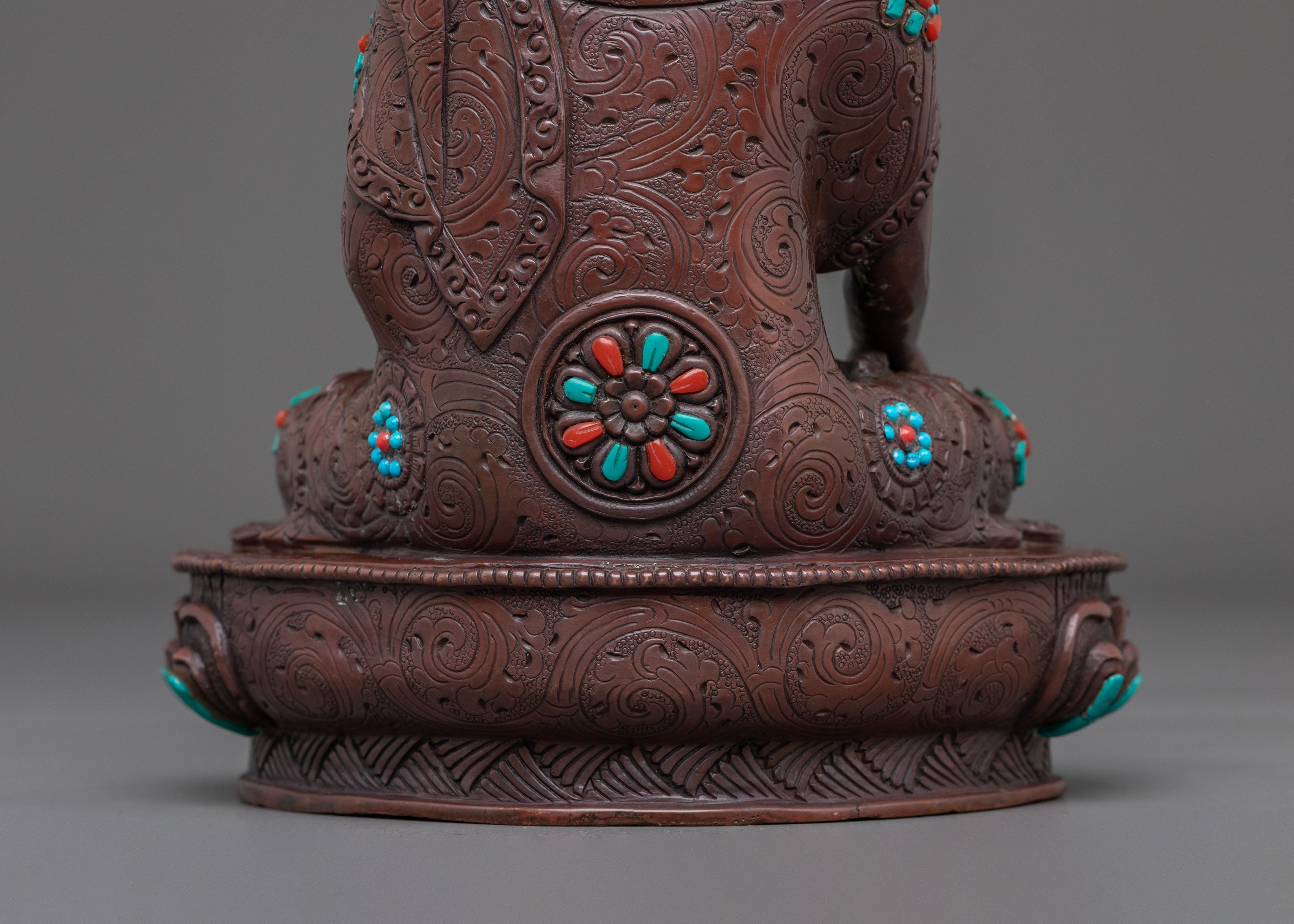 Gautama Buddha Statue | Oxidized Copper Body