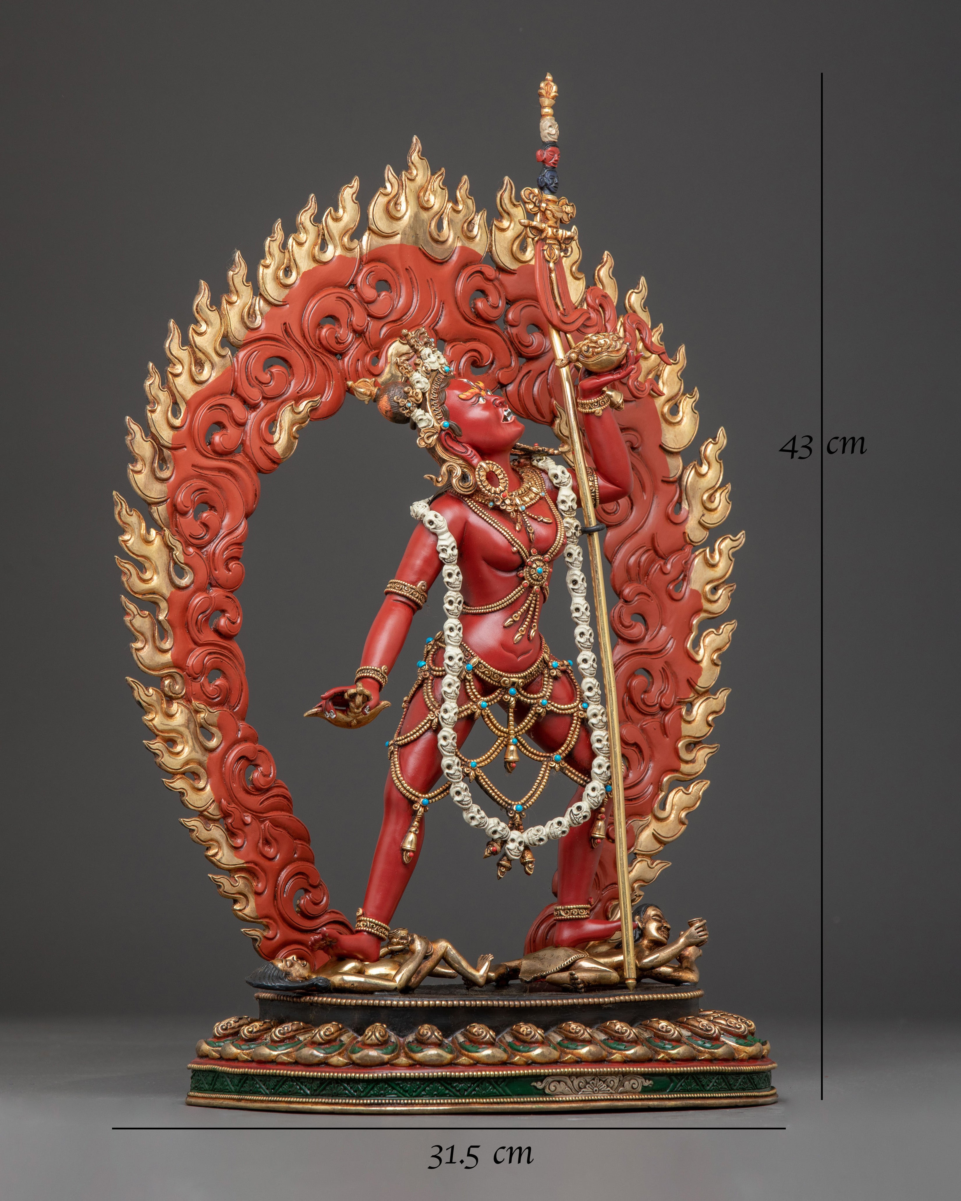 Handcrafted Statue of Vajrayogini: Symbol of Transformation