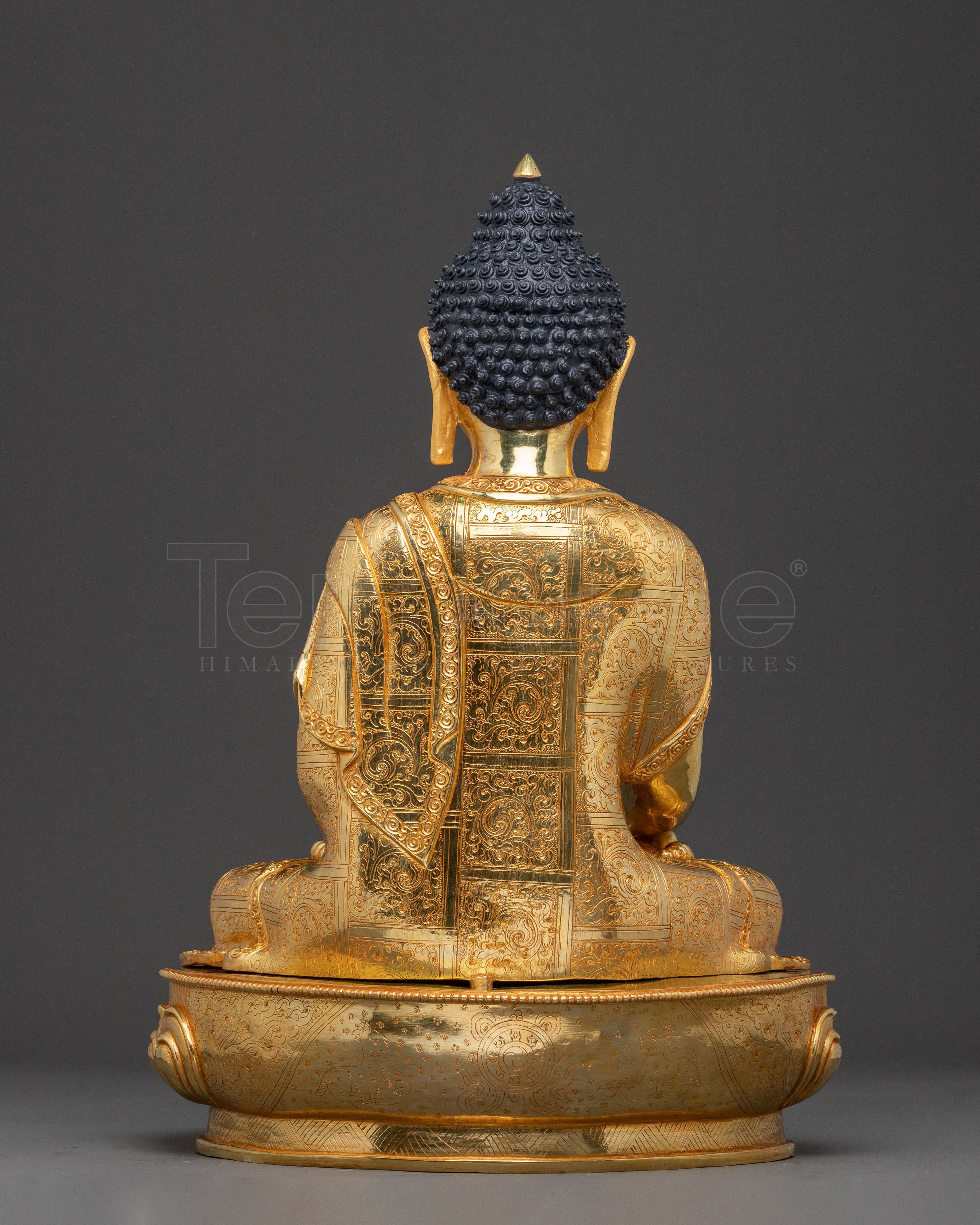 Himalayan Gautama Buddha Copper Statue | Dharma Teacher Figurine