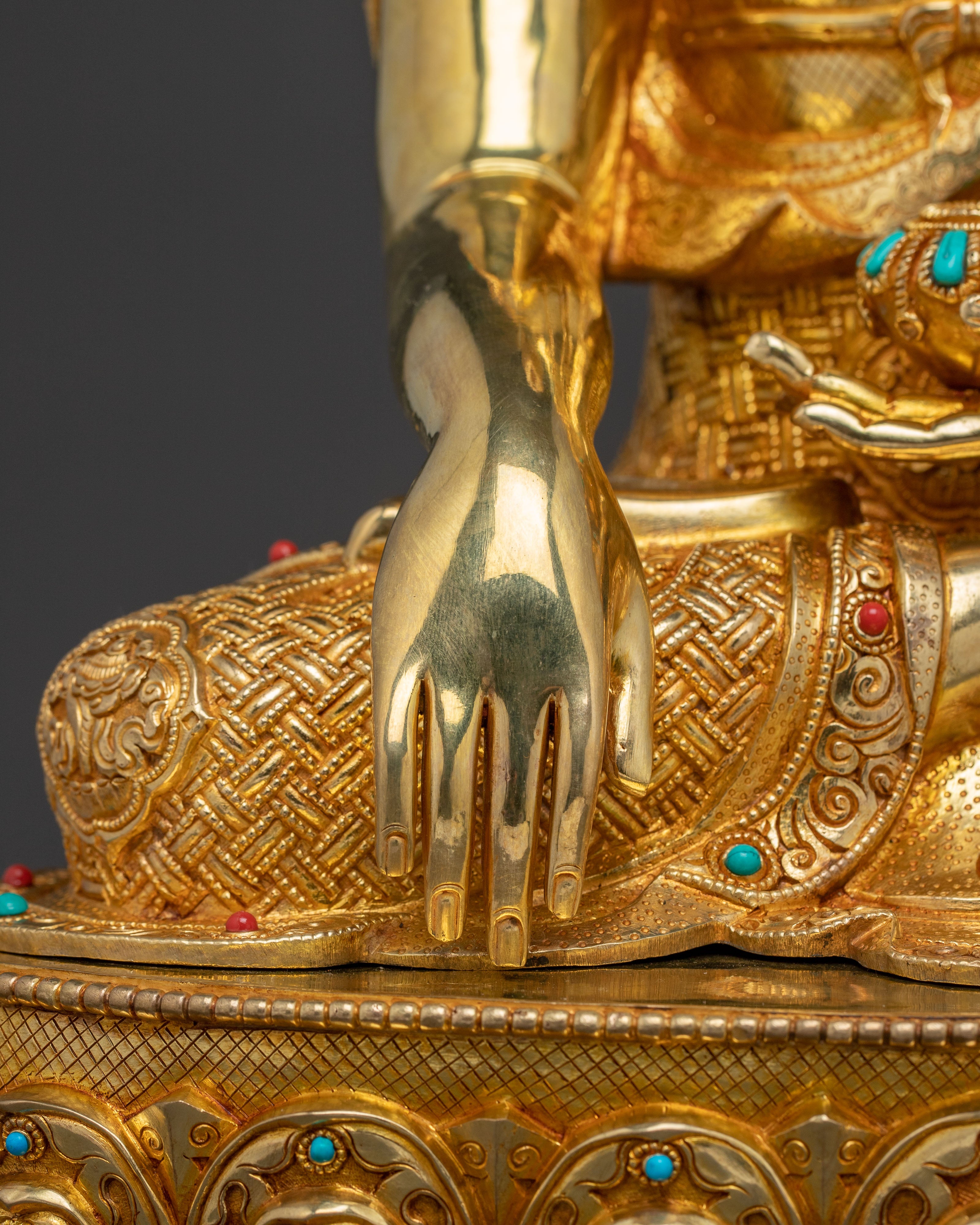 Handmade Shakyamuni Buddha Dharma Statue