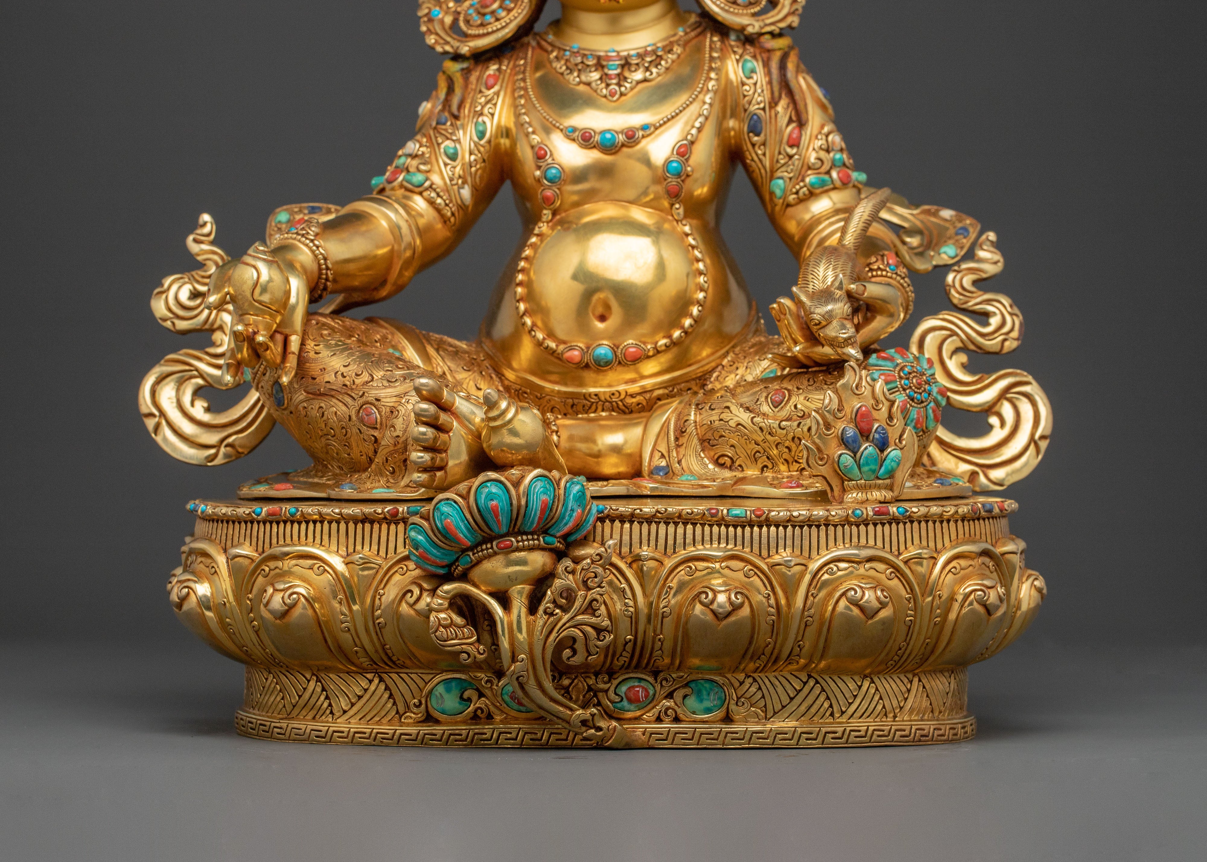 Dzambhala Statue The Embodiment of Wealth