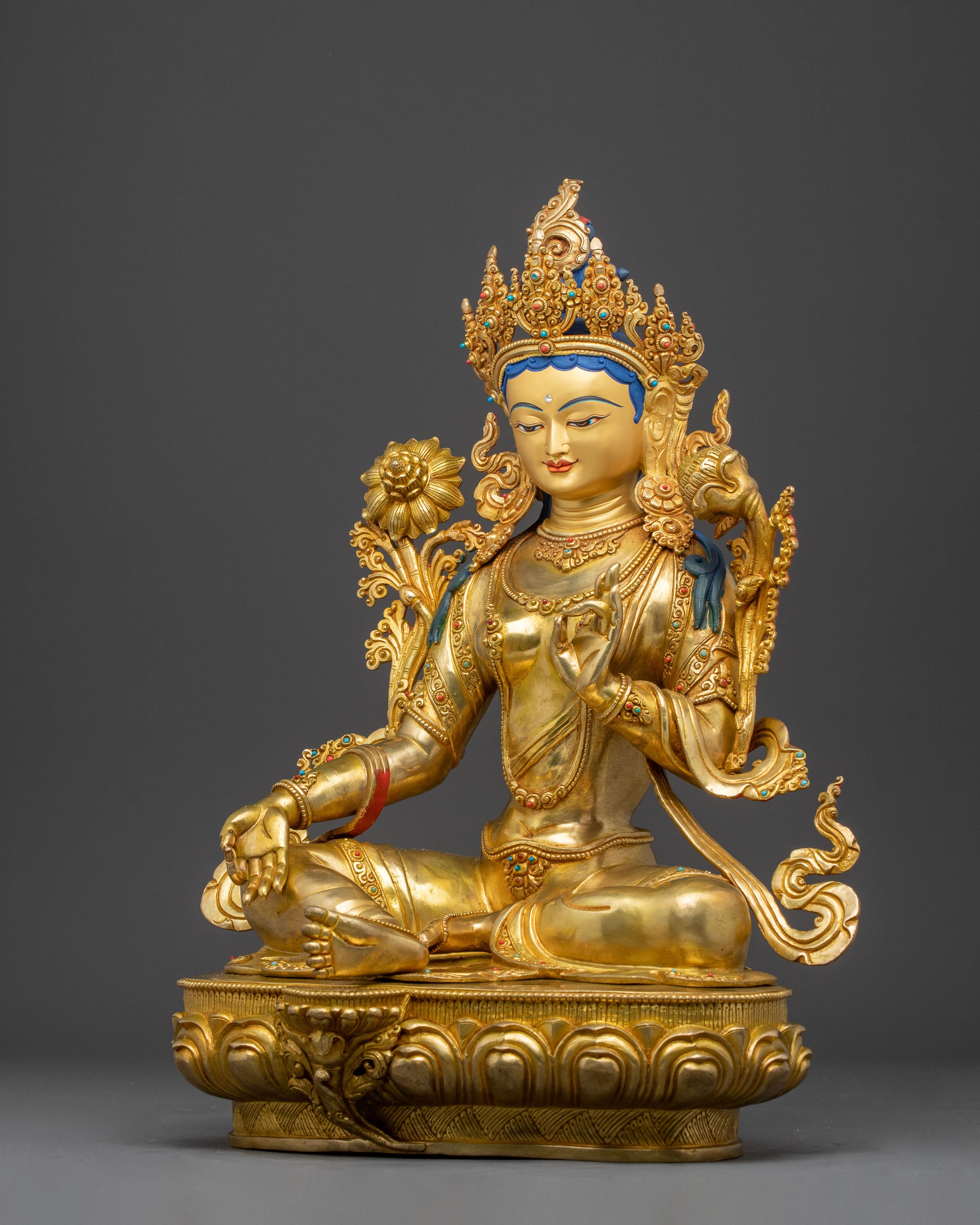 Shyama Tara Statue: Mother of All Buddhas