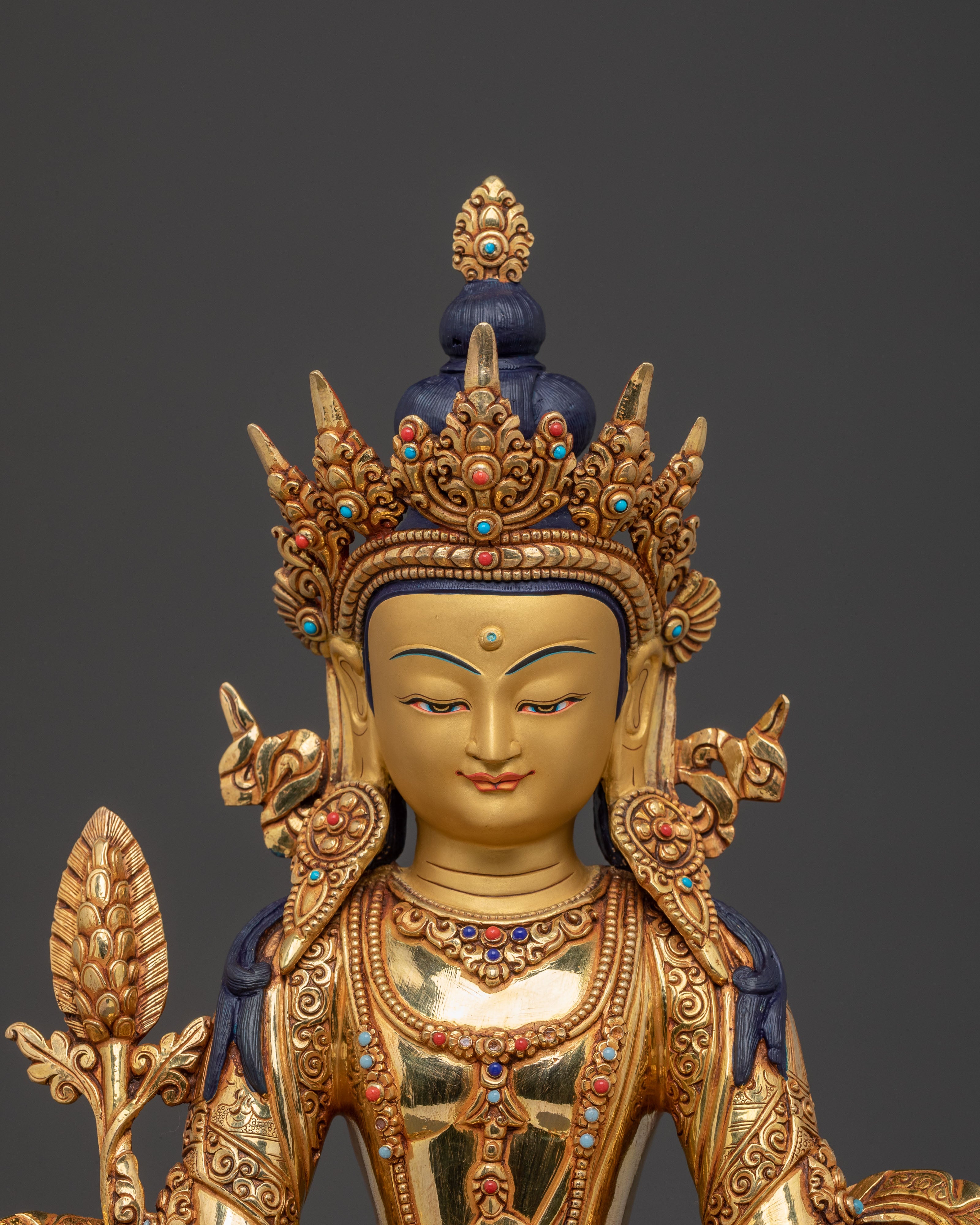 Handcrafted Kshitigarbha Statue | Made in Nepal