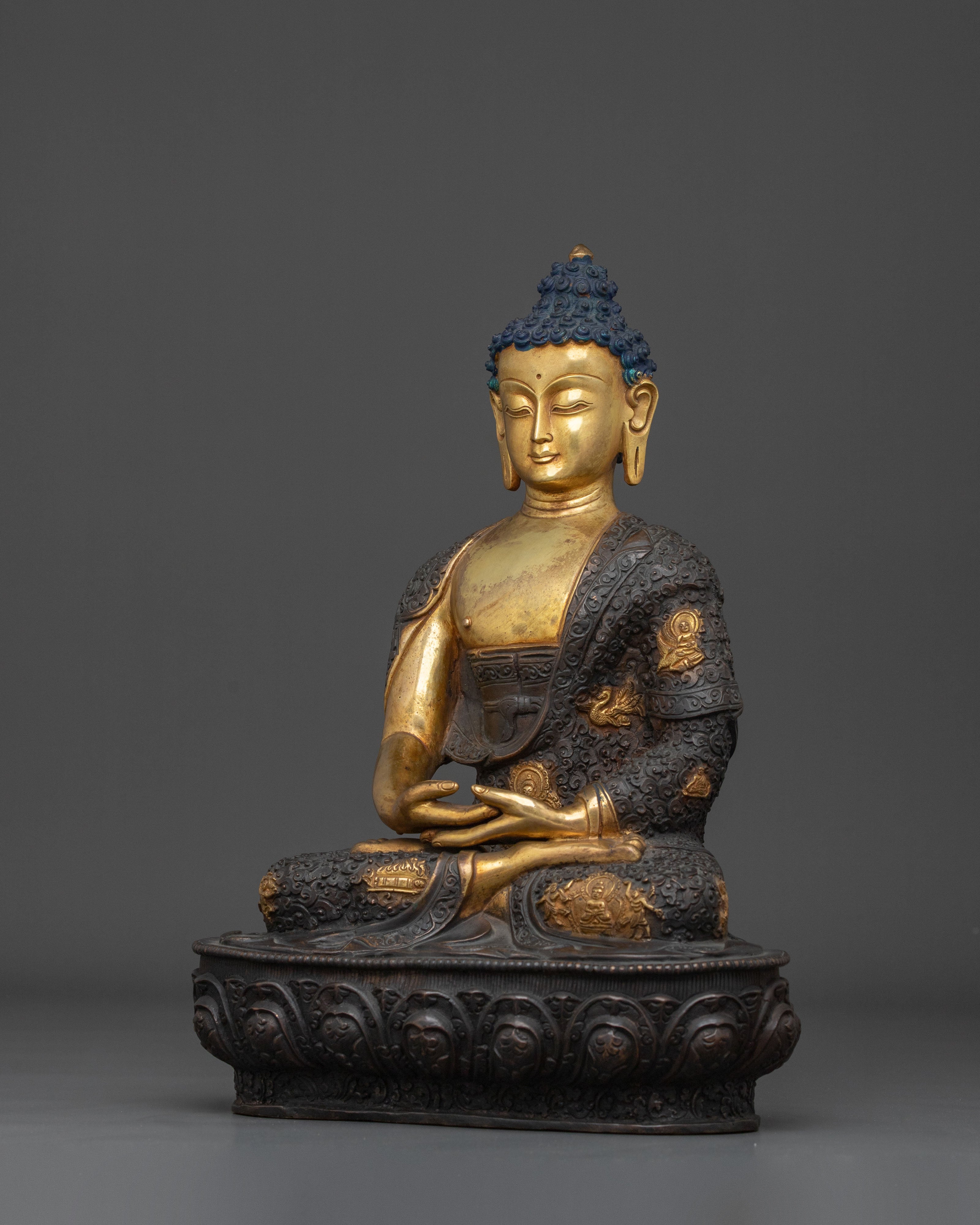Amitabha Buddha Wisdom Statue | Pure Land Figurine