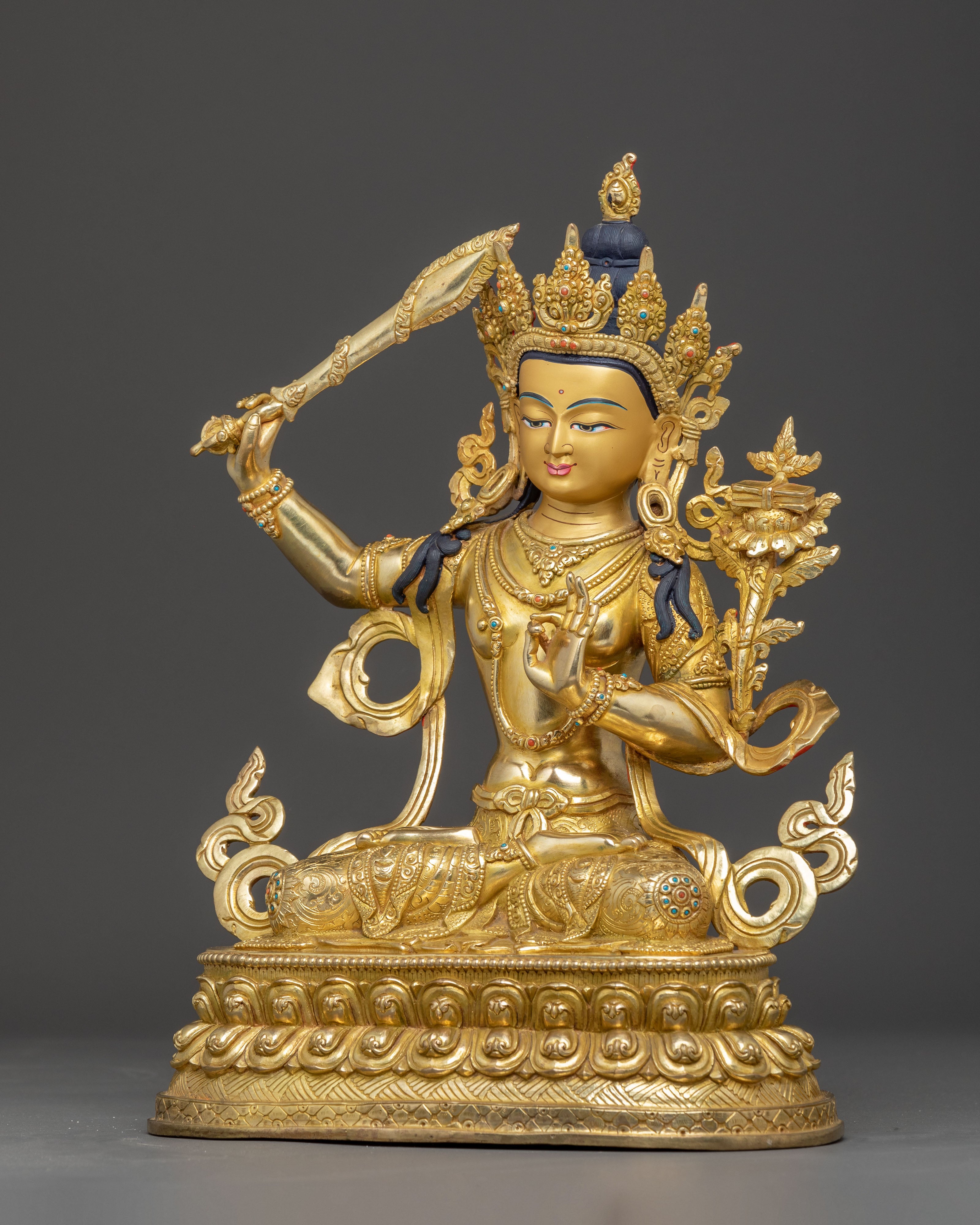 Manjushri Statue: The Power and Wisdom | Spiritual Enlightenment