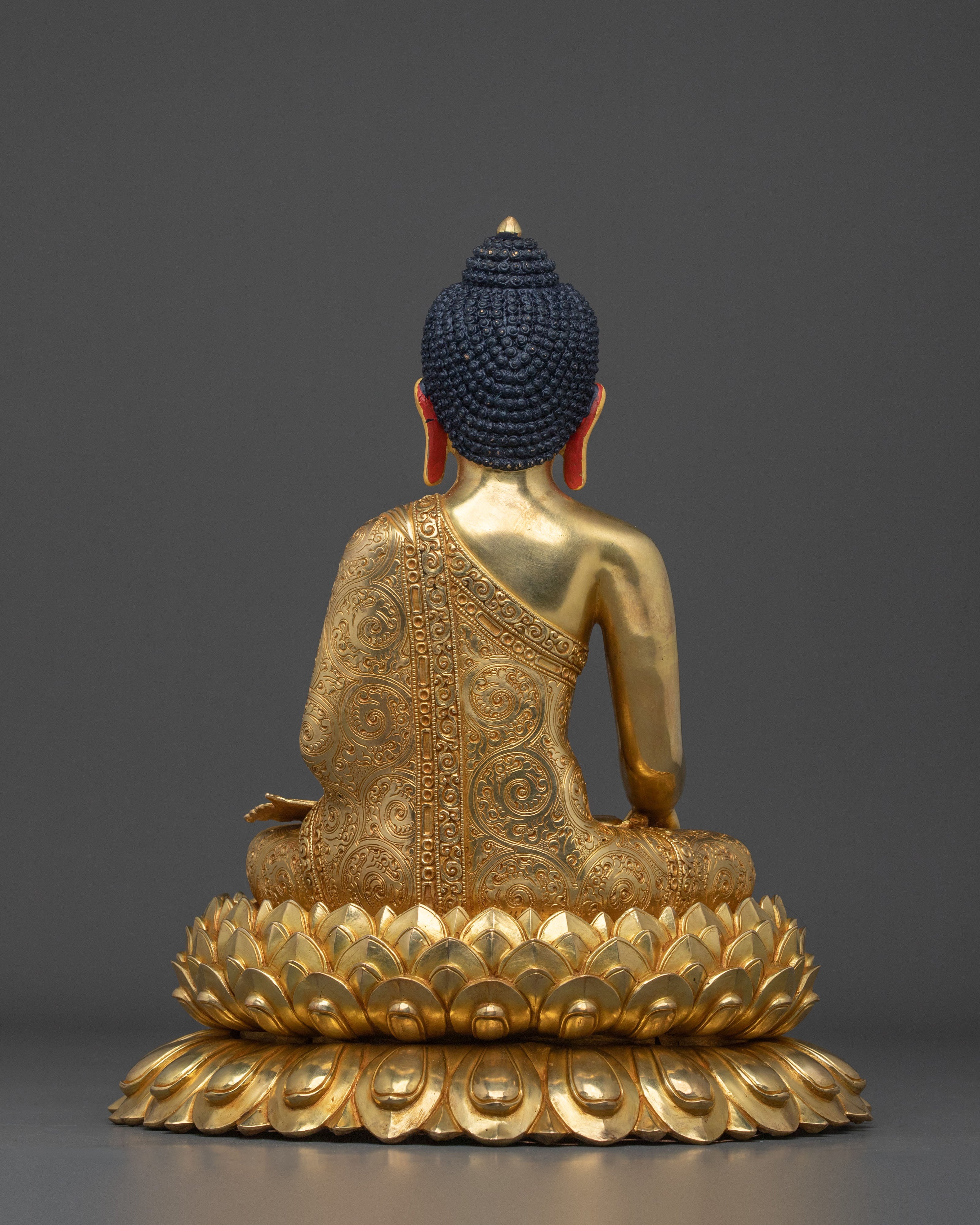 Tibetan Sacred Shakyamuni Buddha Statue | Sacred Altar Decor