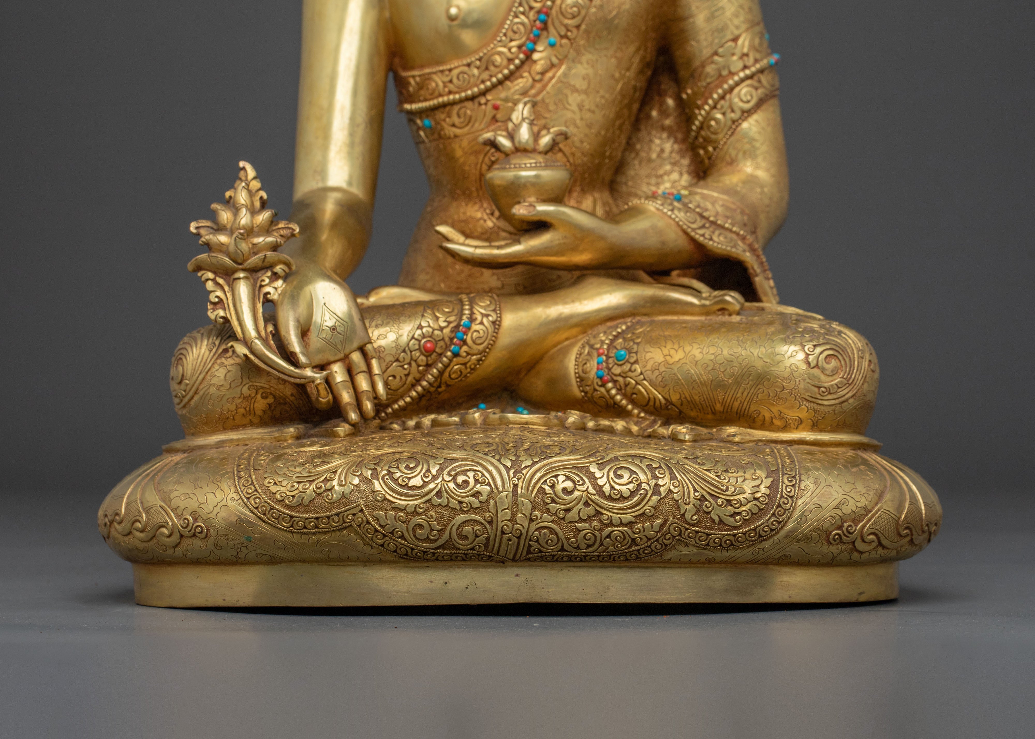 Medicine Buddha Healing Deity Statue | Buddha of Healing