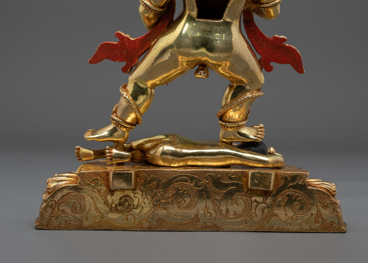 Black Dzambhala Statue | Sacred Buddhist Protector