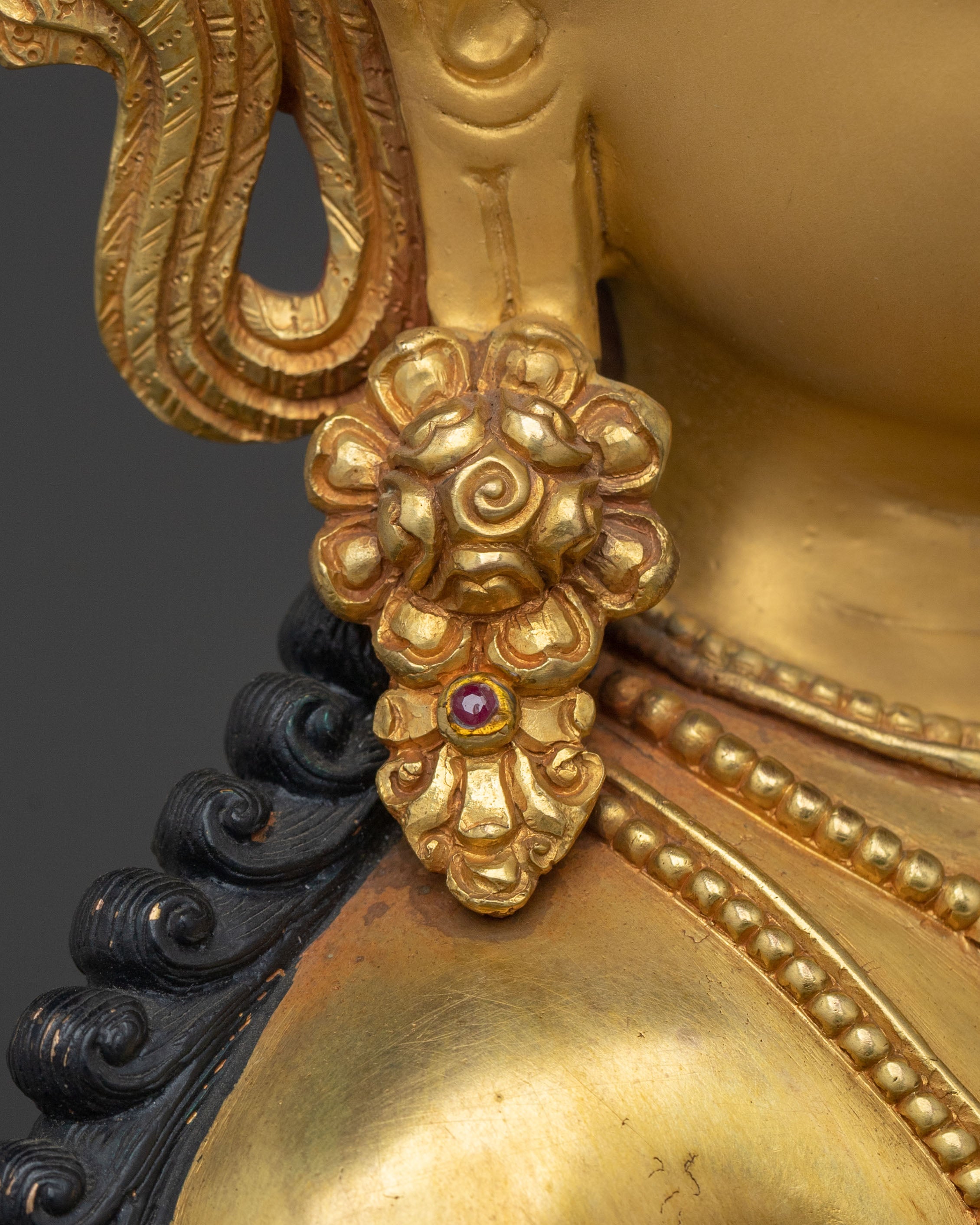 Radiant Buddhist Mitrugpa Statue | Home Decor