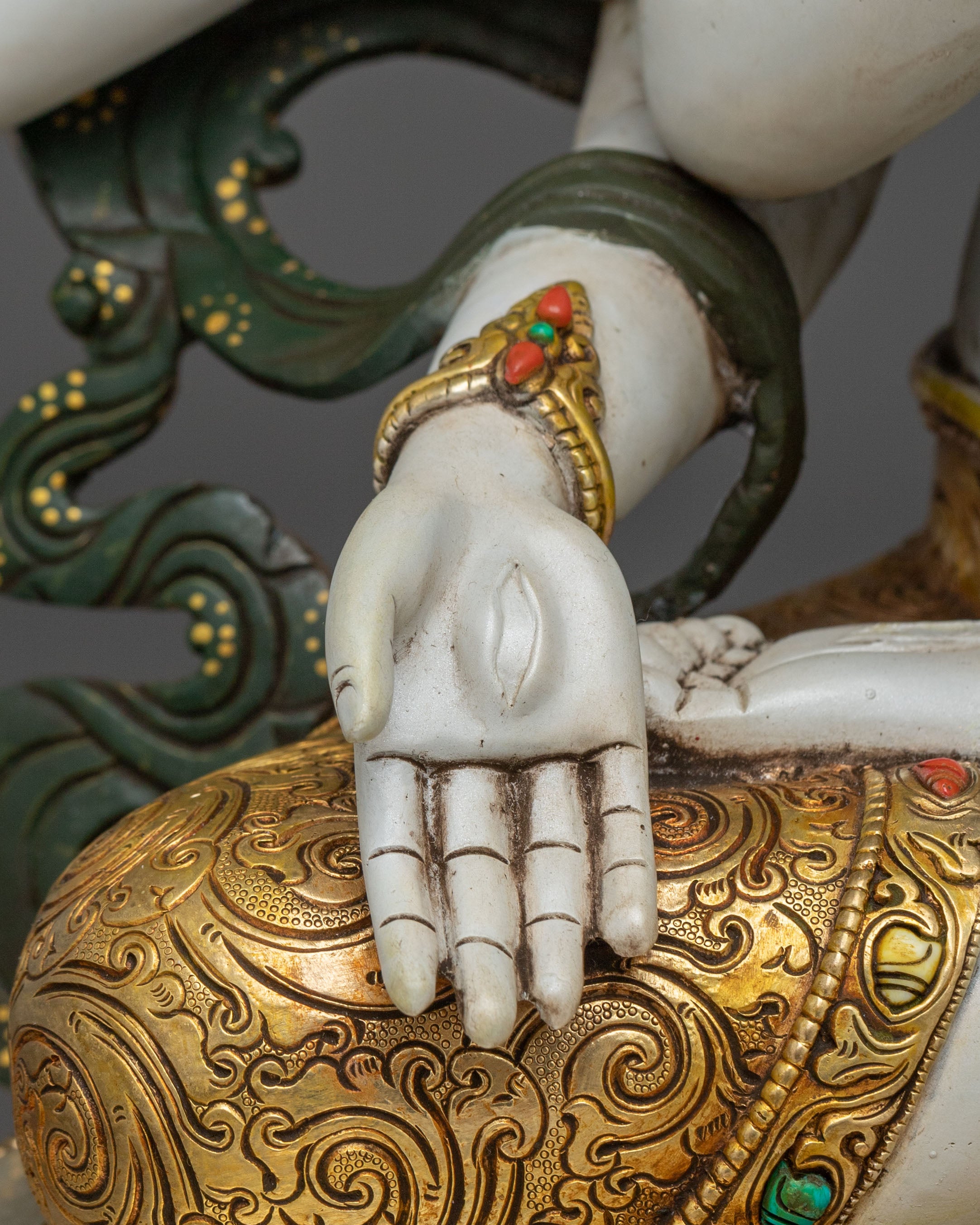 Three Face Dakini Namgyalma Statue | Goddess of Longevity and Purification