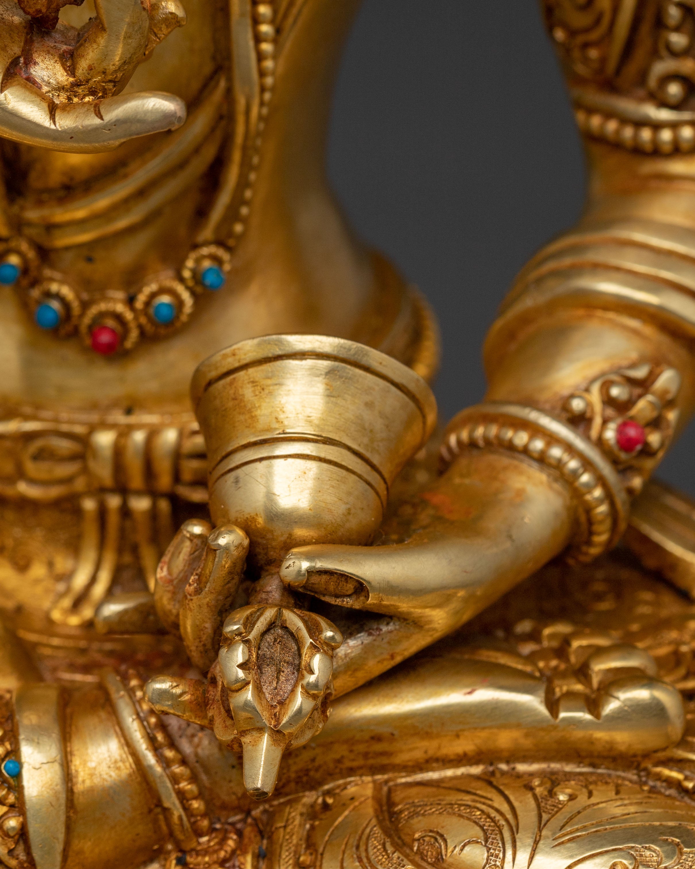 Handcrafted Vajrasattva Figurine | Sacred Tibetan Purification Statue