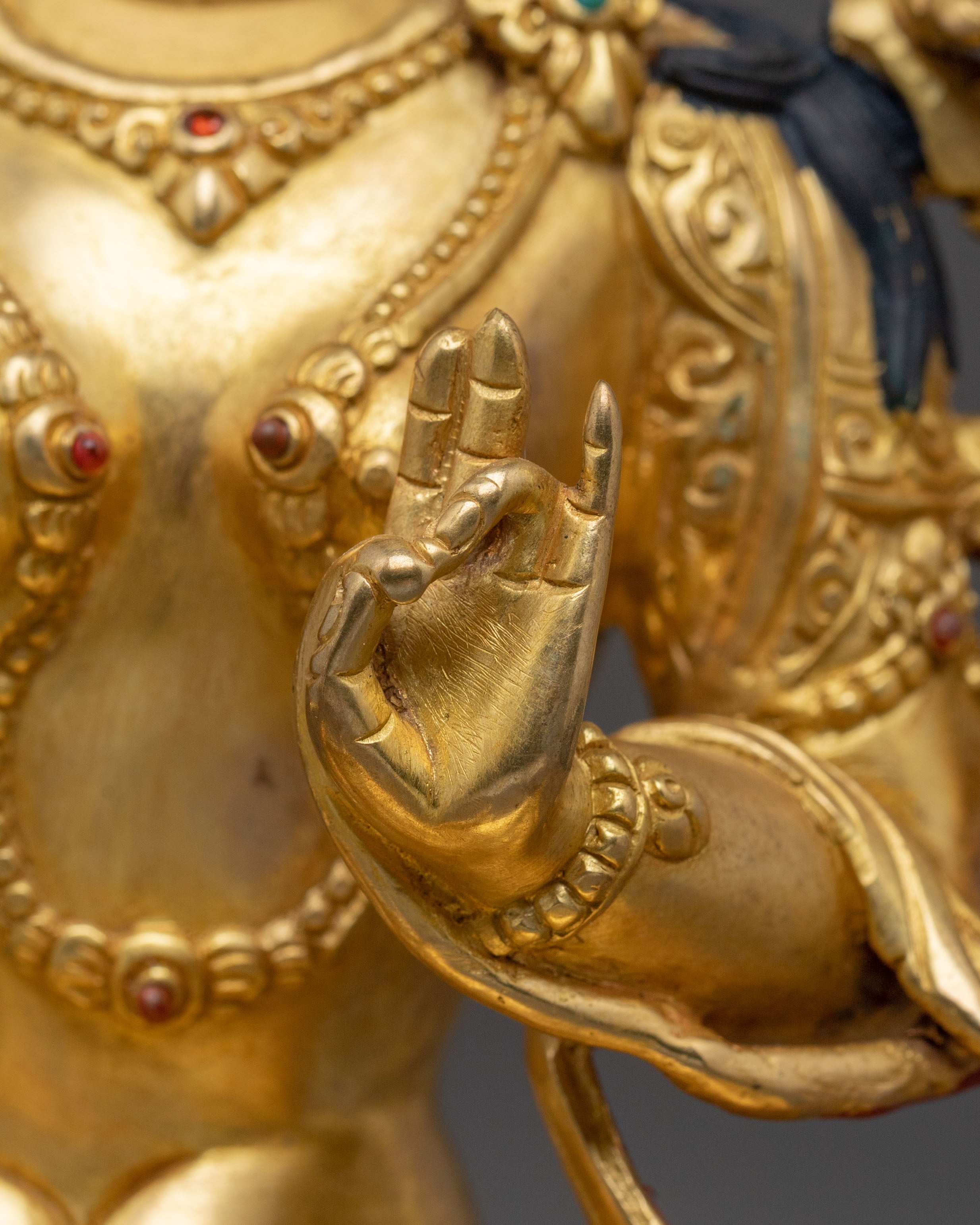 Green Tara Buddhist Altar Statue | Altar Decoration Statue