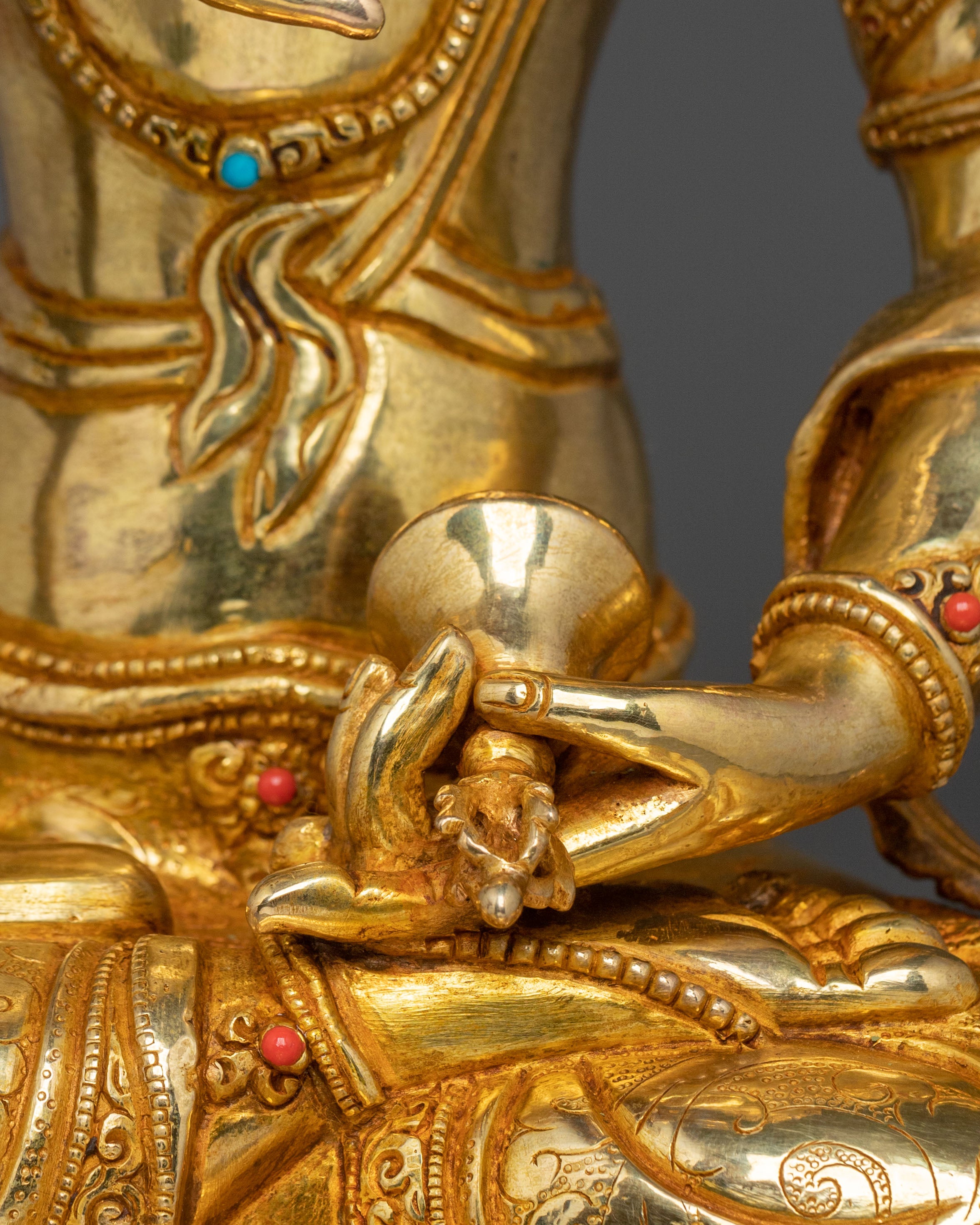 Handcrafted Vajrasattva Statue | Purification Deity