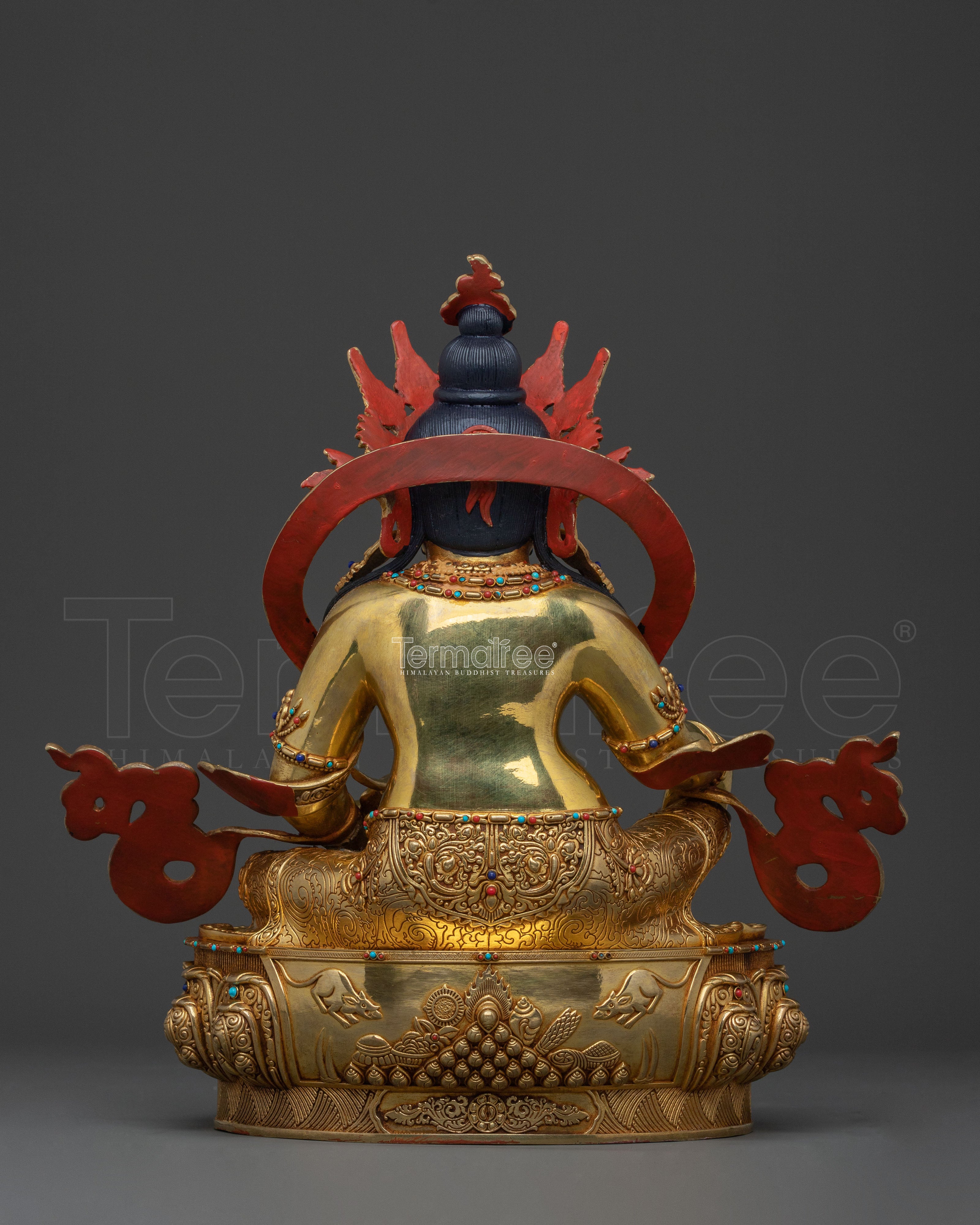 Wealth Deity: Dzambhala Statue | Spiritual Figurine