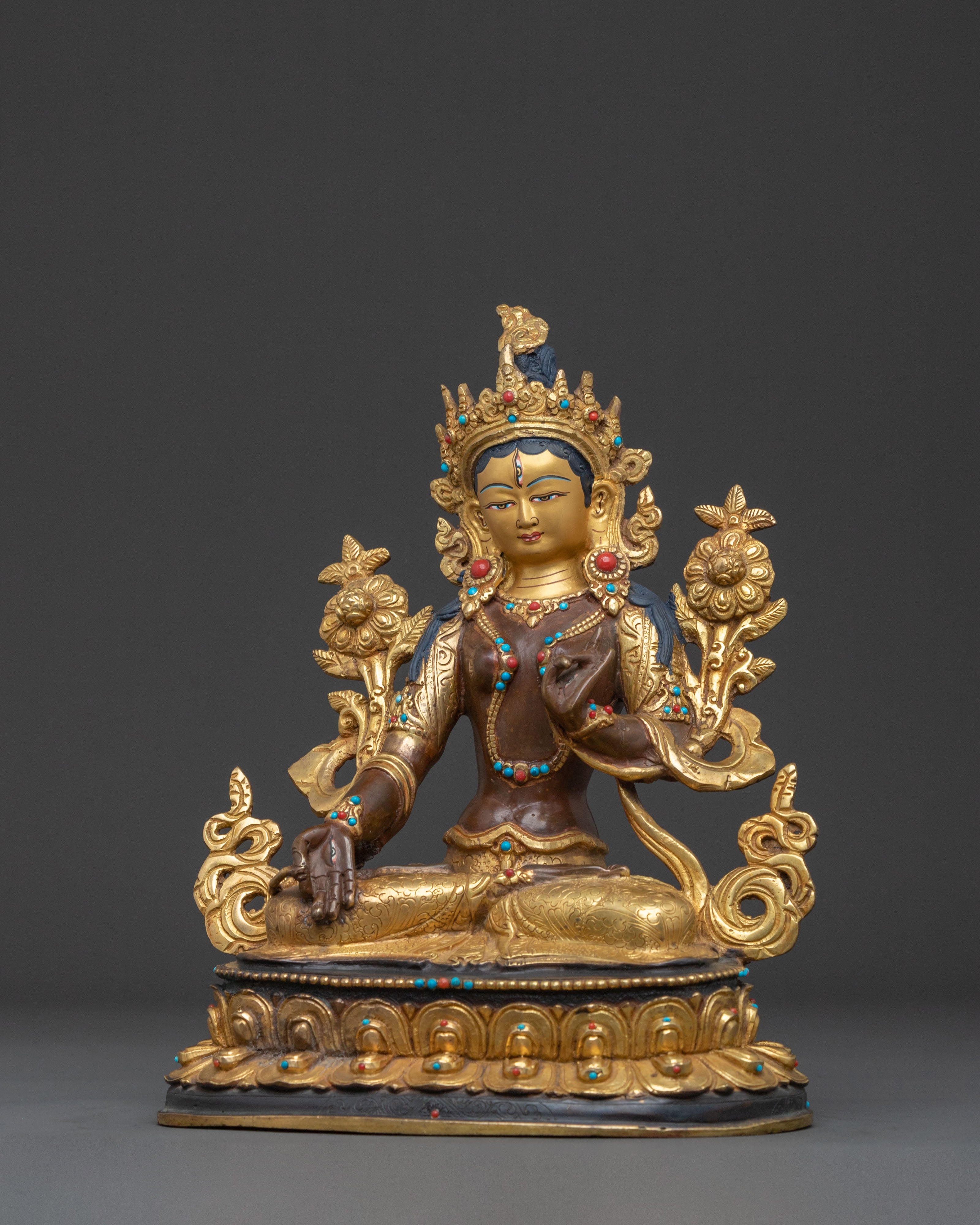 White Tara Sacred Statue | Buddhist Protector