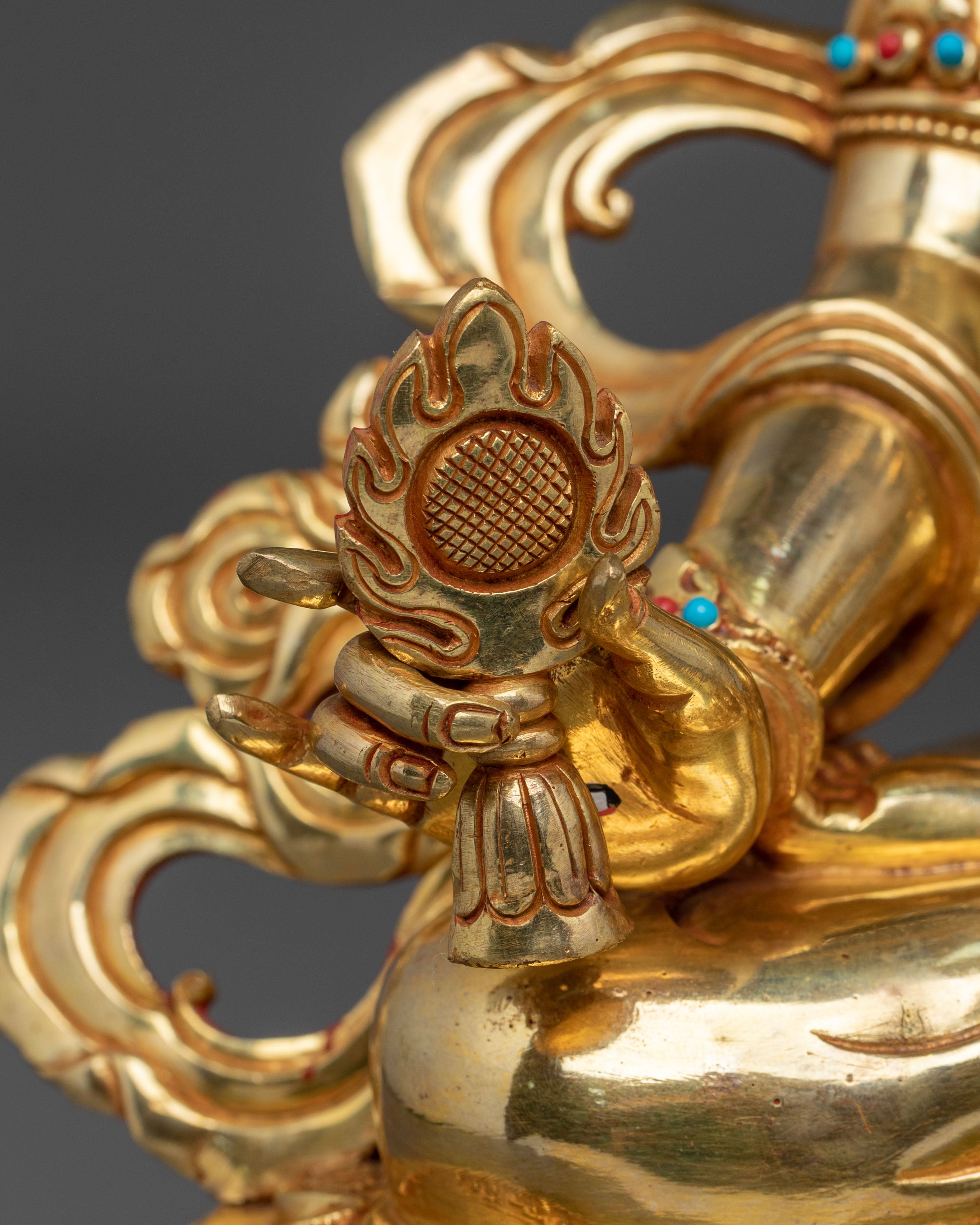 Handmade Dukar Sculpture | Sacred Home Decor