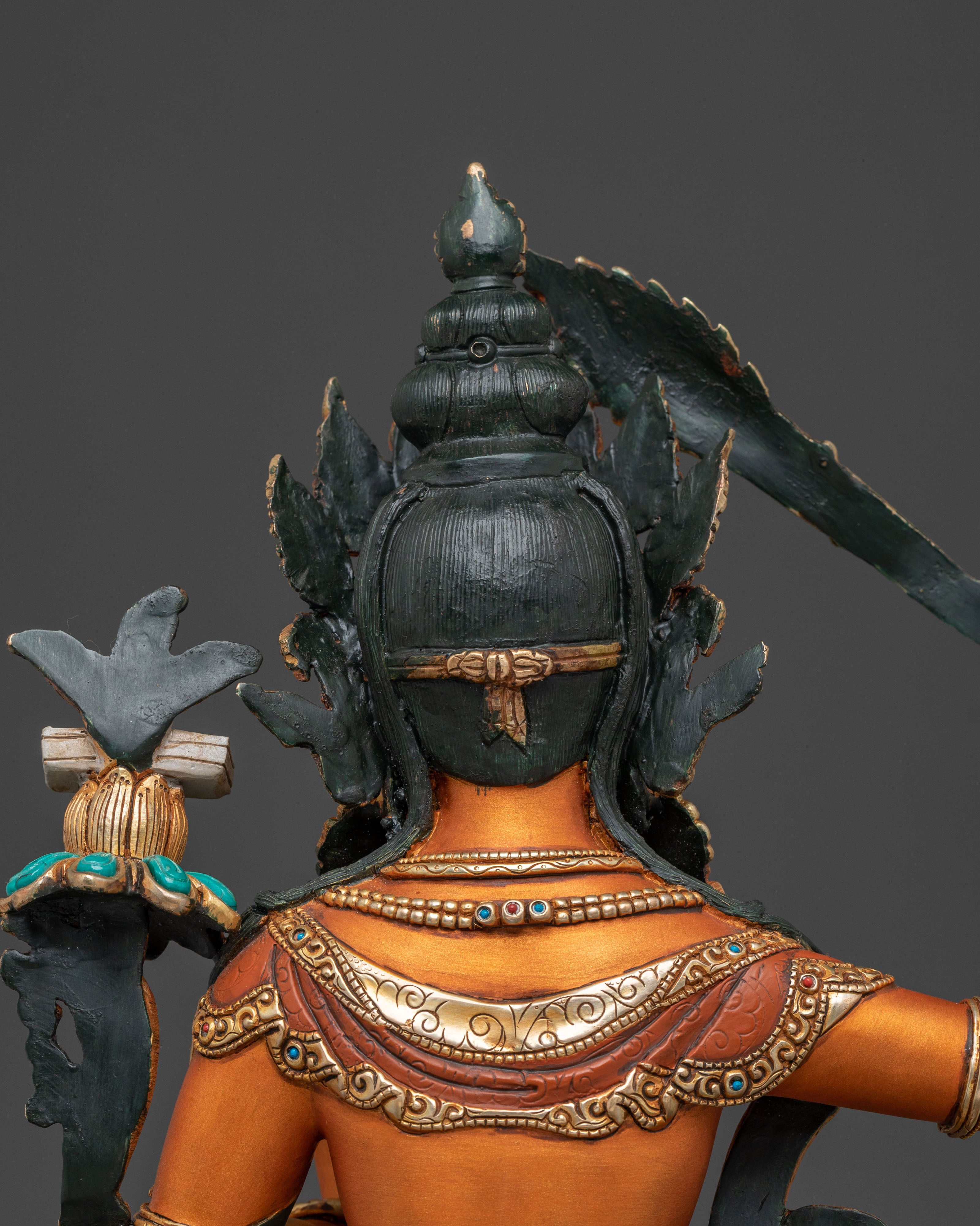 Simhanada Manjushri Statue | Divine Wisdom