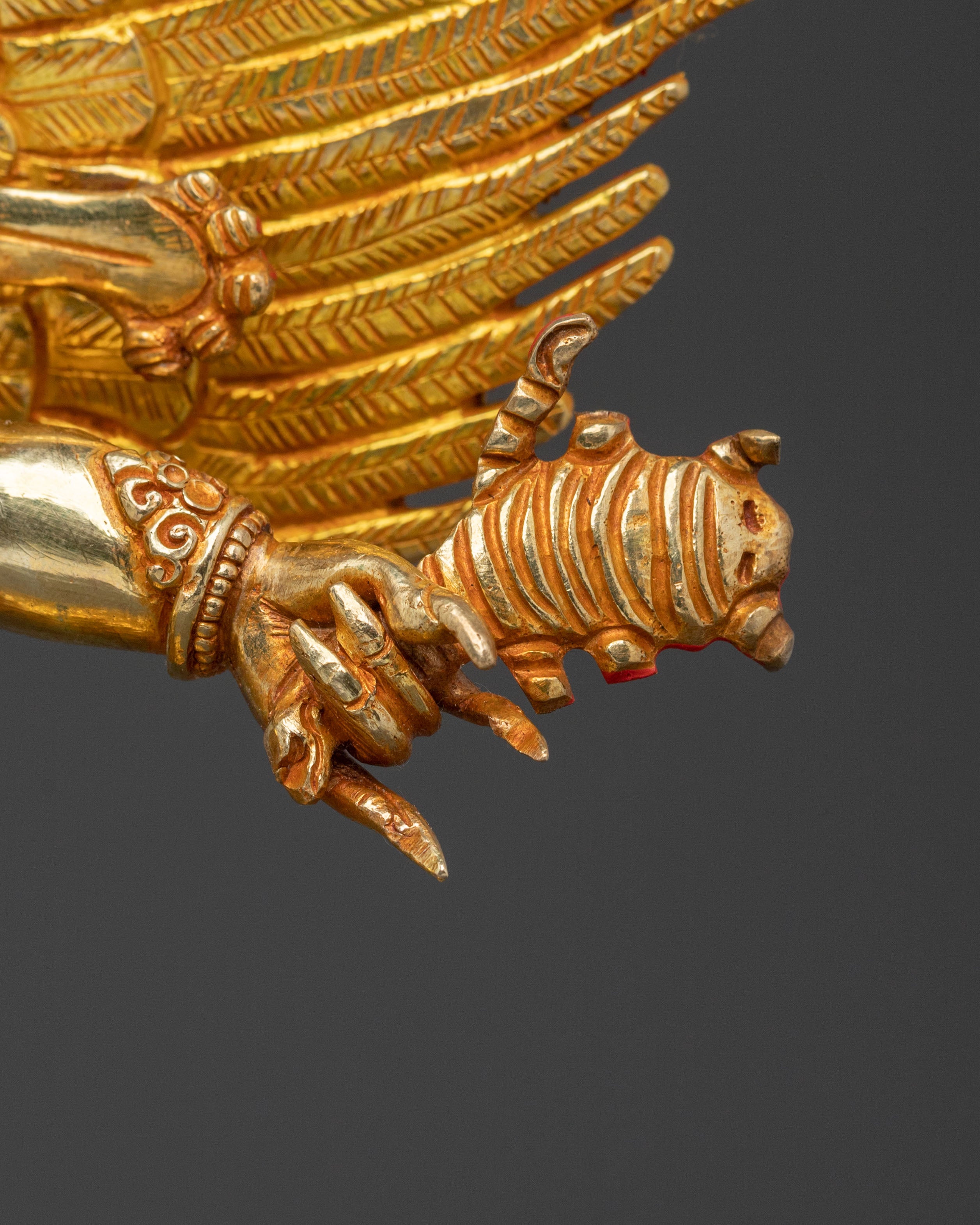 Traditional Vajrakilaya Statue | Wrathful Tantric Deity of Transformation