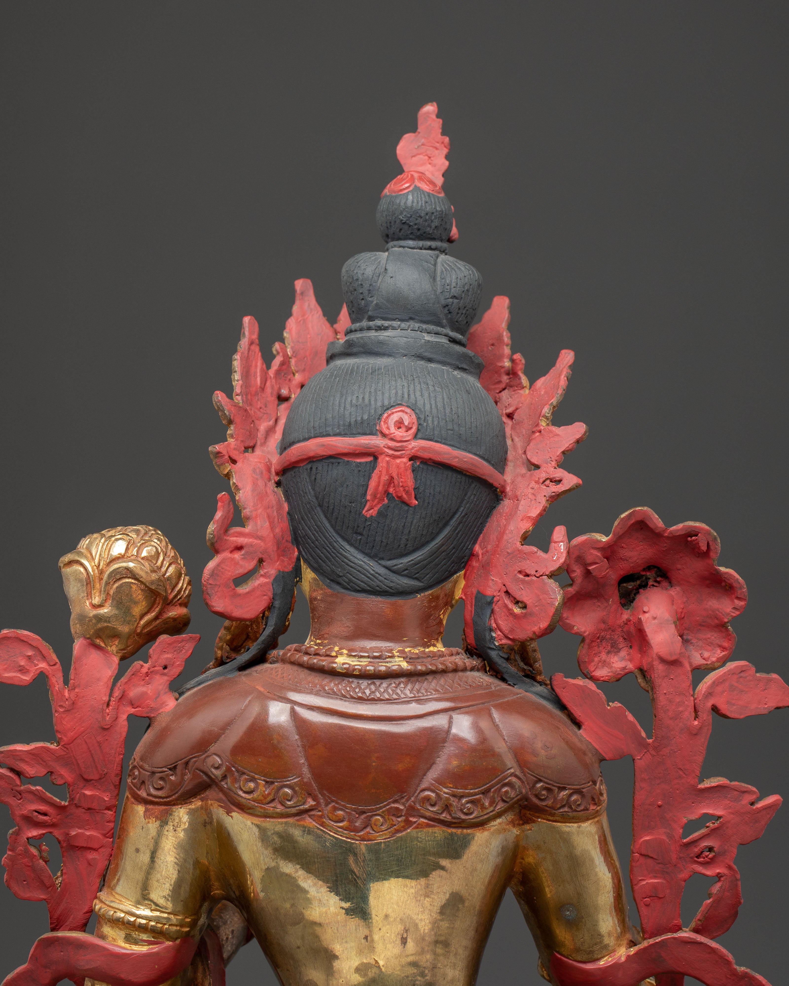 Sacred Feminine Goddess White Tara Statue | Healing Deity of Long Life