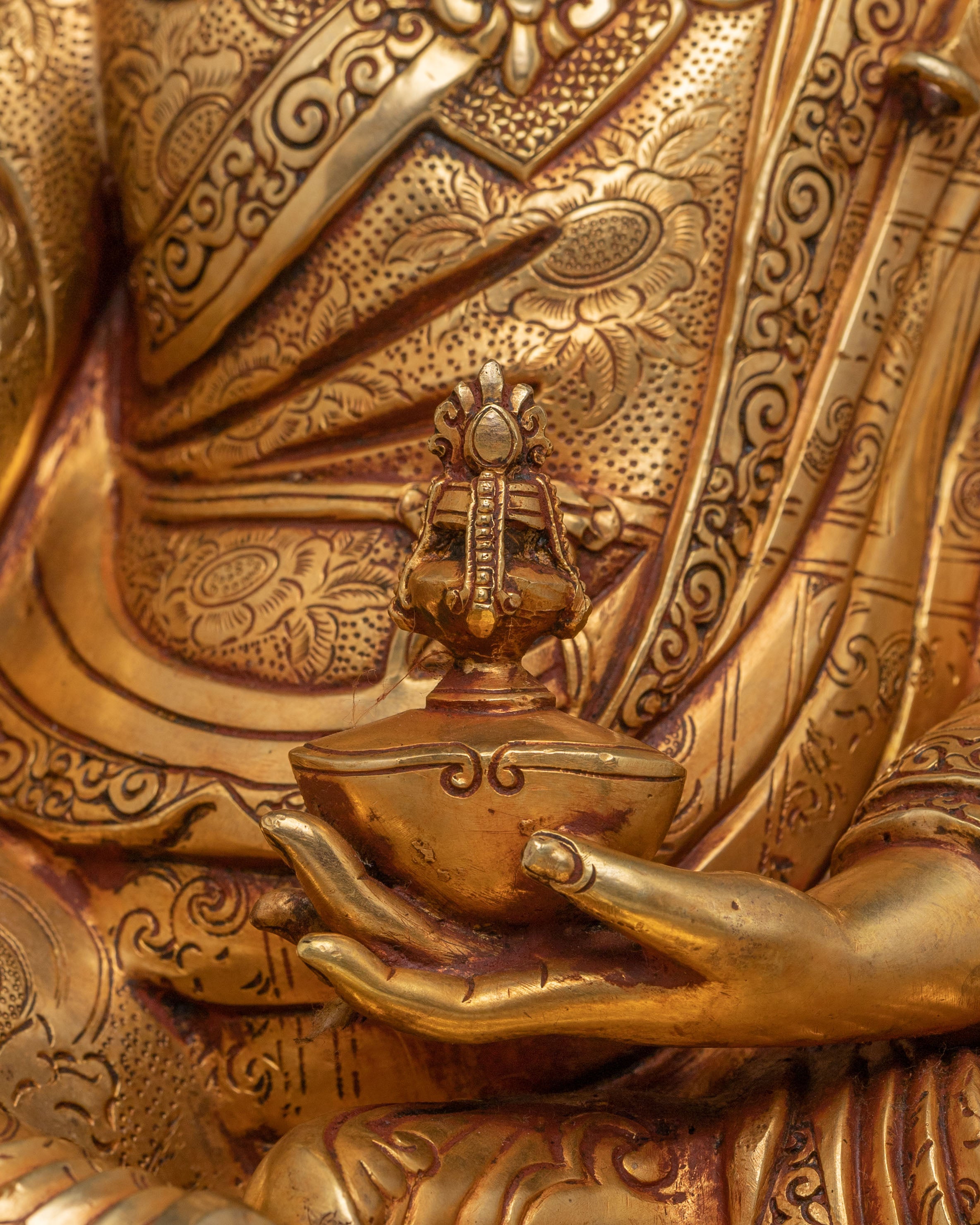 Guru Rinpoche Sacred Blessing Statue | Symbol of Enlightenment