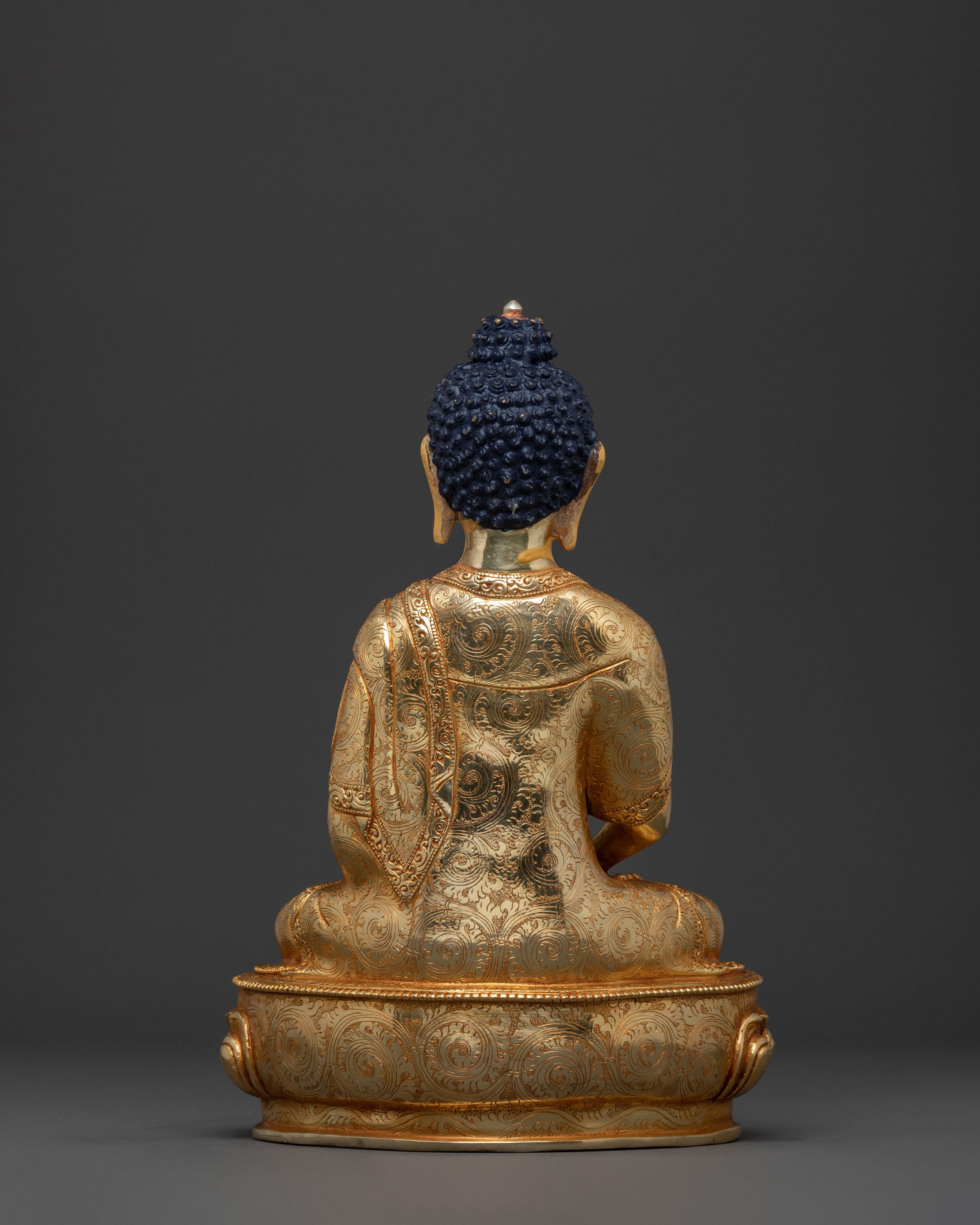 Amitabha Buddha Statue | 24K Gold Gilded Copper Statue