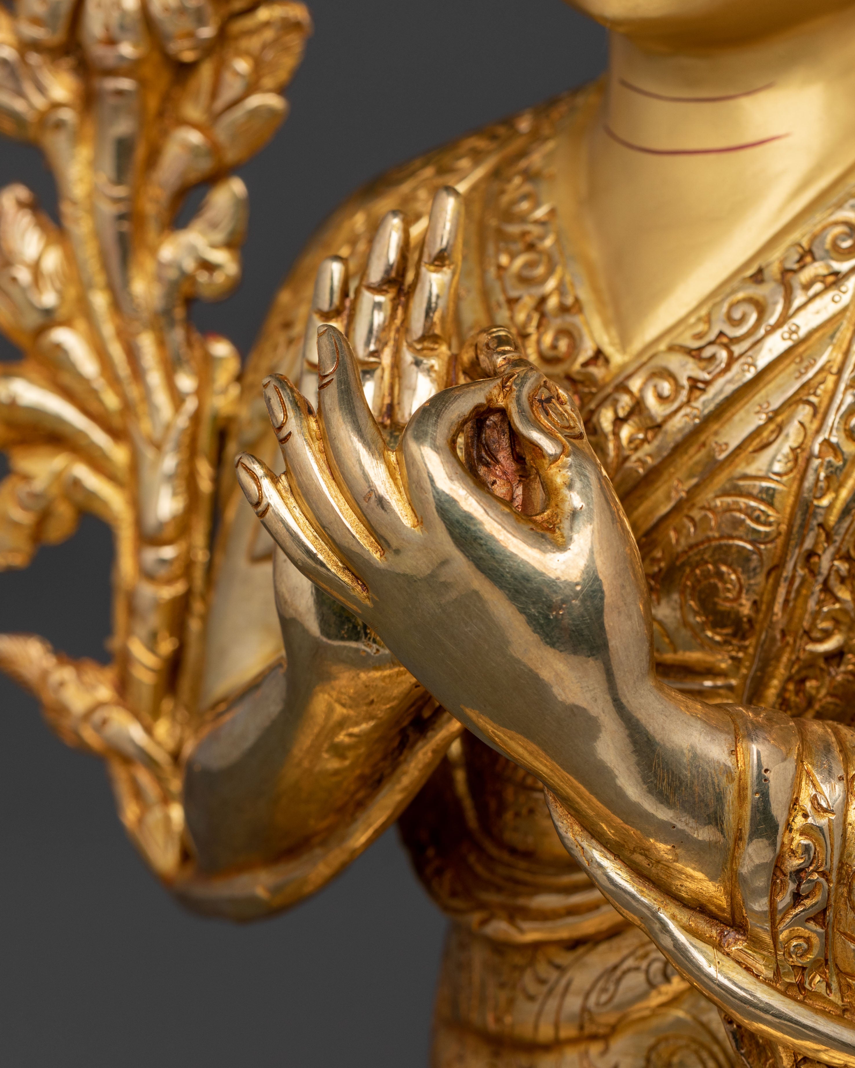Tsongkhapa Spiritual Statue | Buddhist Home Decor