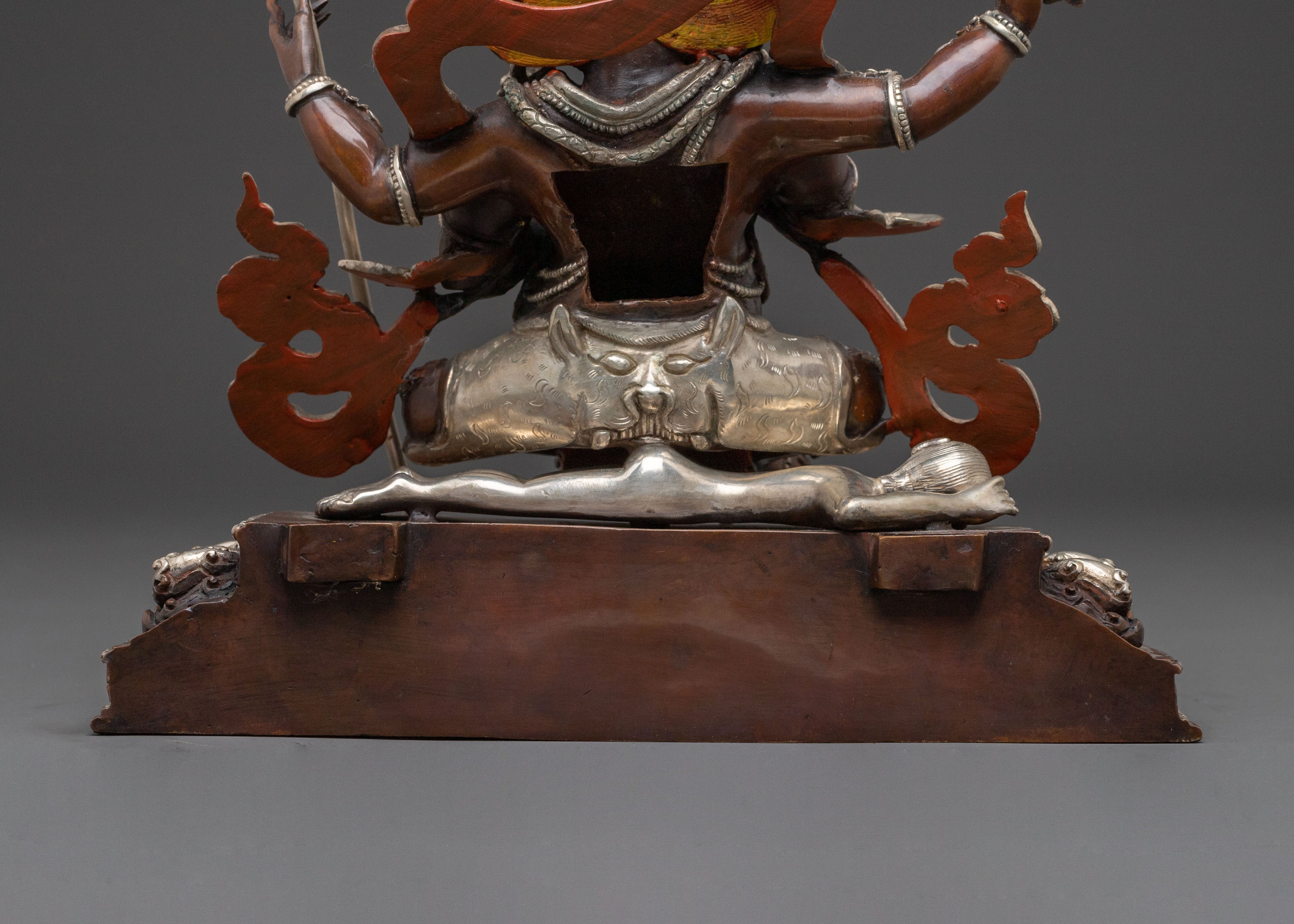 4 Armed Mahakala Statue for Spiritual Spaces